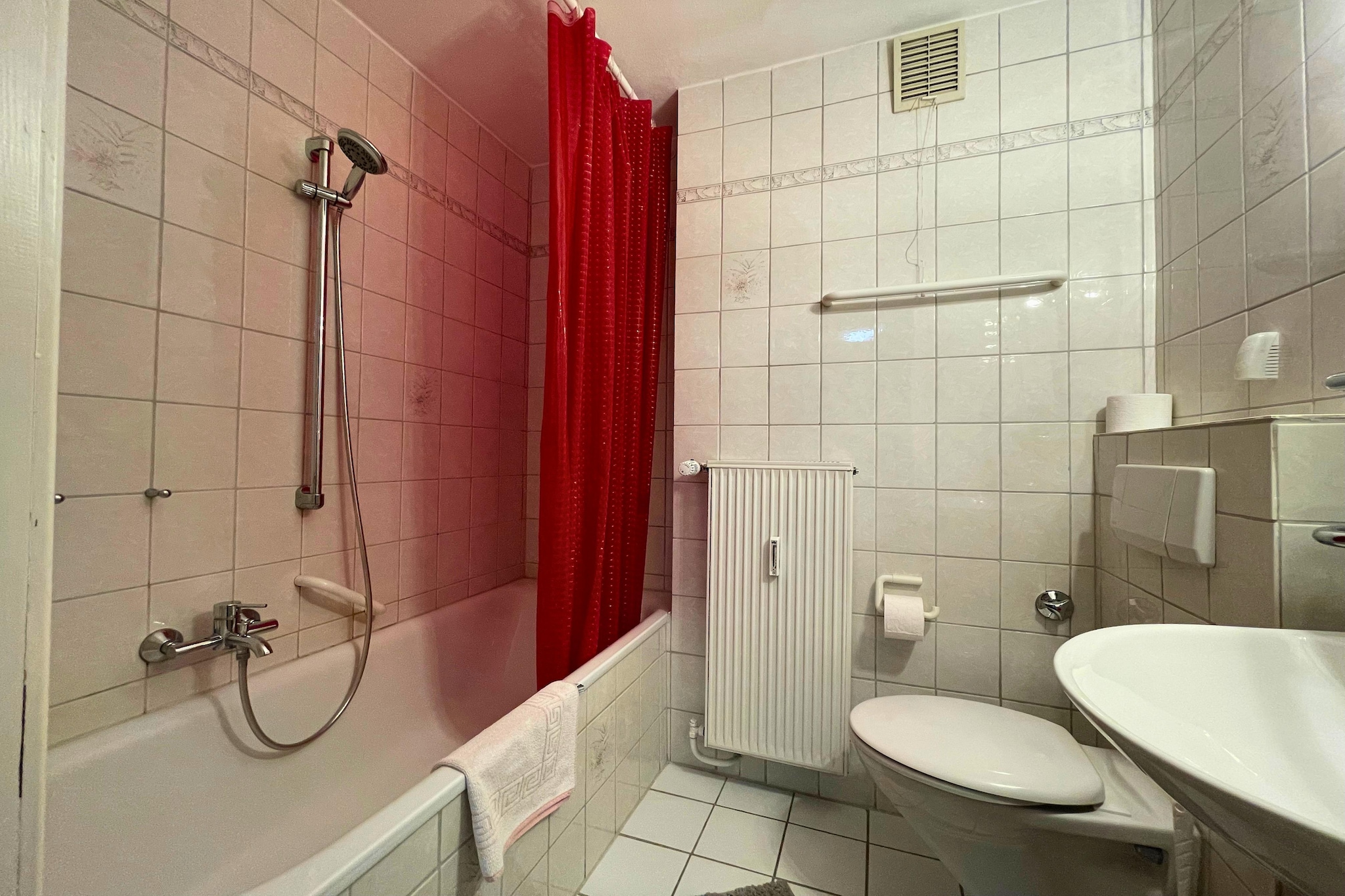 Holiday Apartment am Rhein 3 - Badkamer