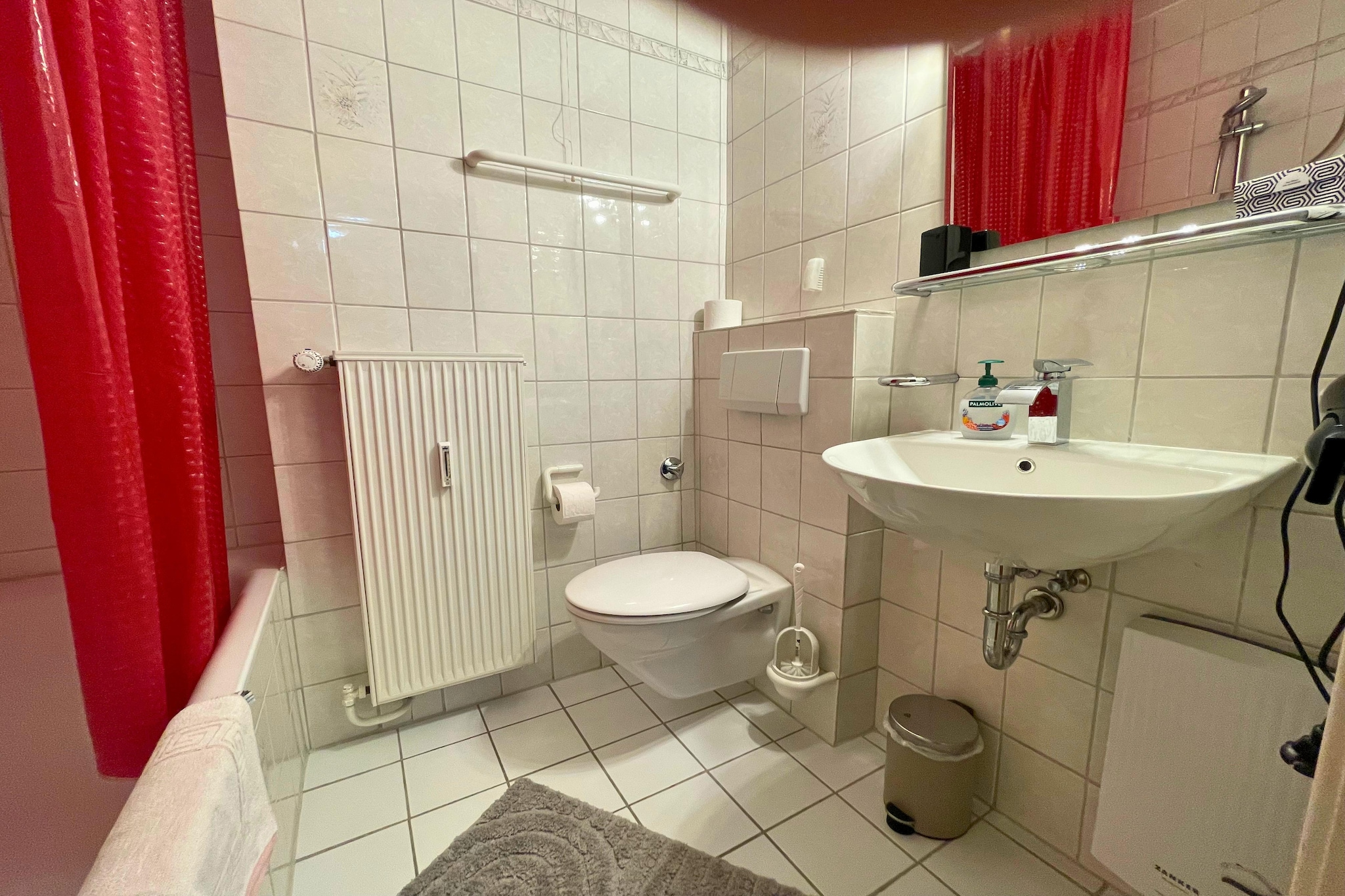 Holiday Apartment am Rhein 3 - Badkamer