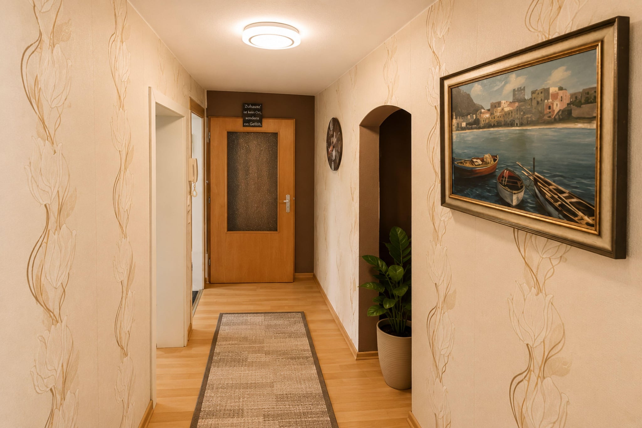 Holiday Apartment am Rhein 4 - Landing