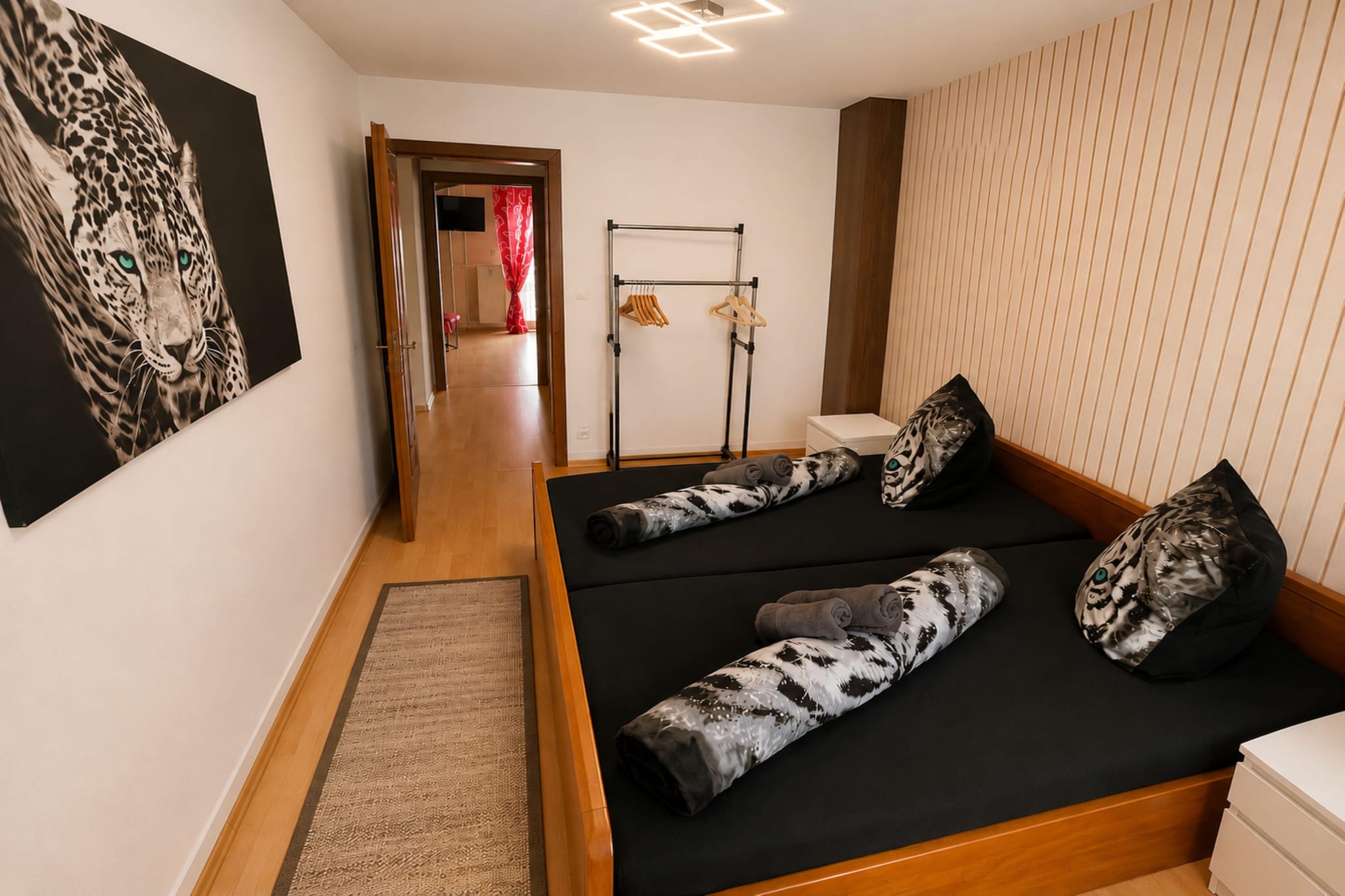 Holiday Apartment am Rhein 4 - Bedroom