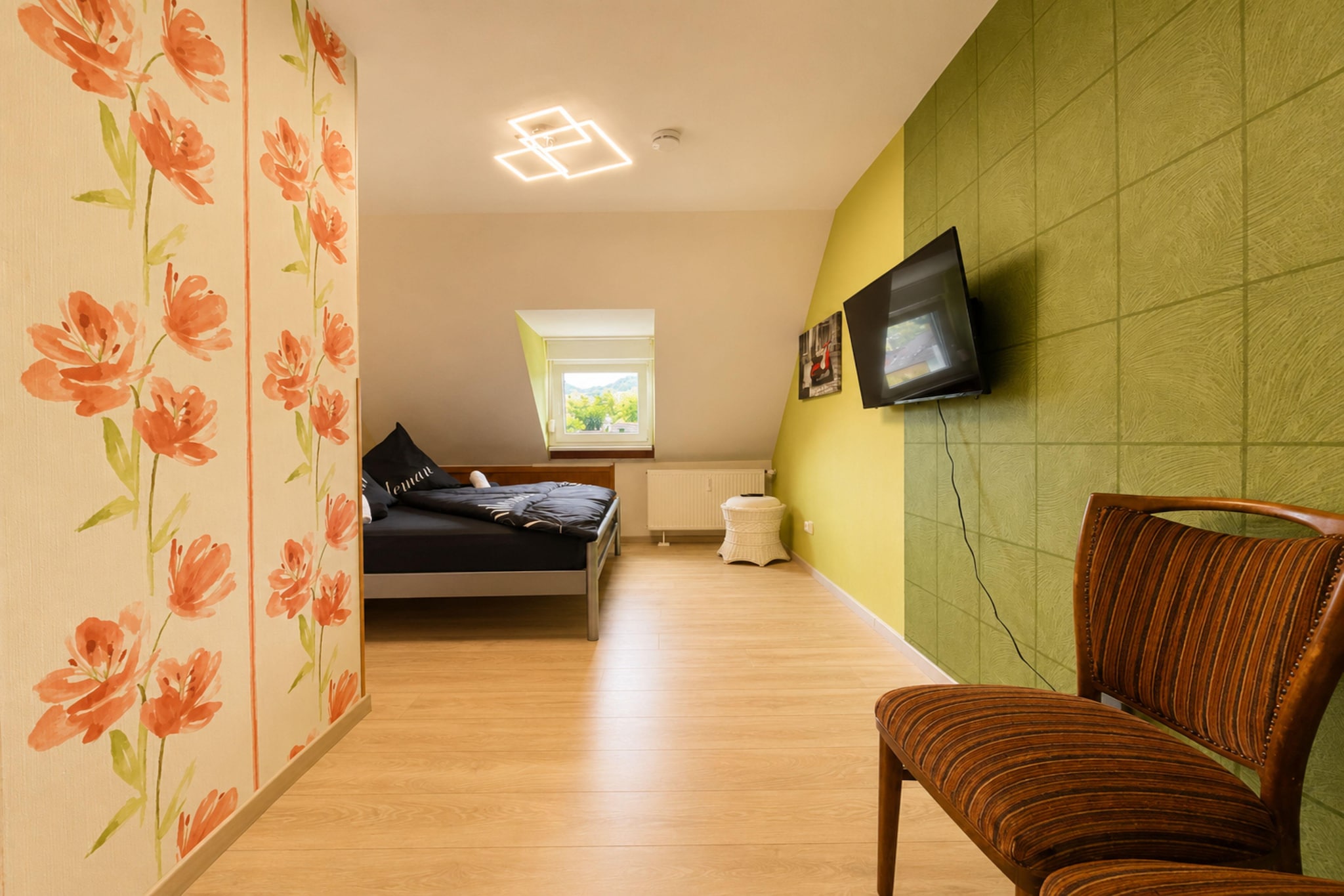 Holiday Apartment am Rhein 5 - Bedroom