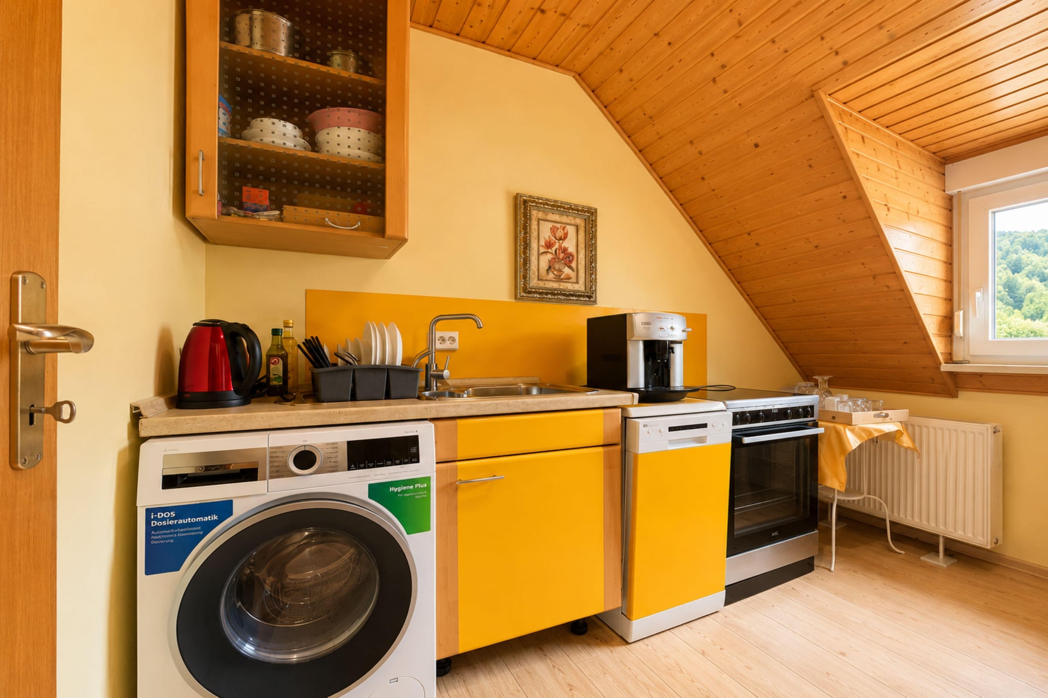 Holiday Apartment am Rhein 5 - Kitchen