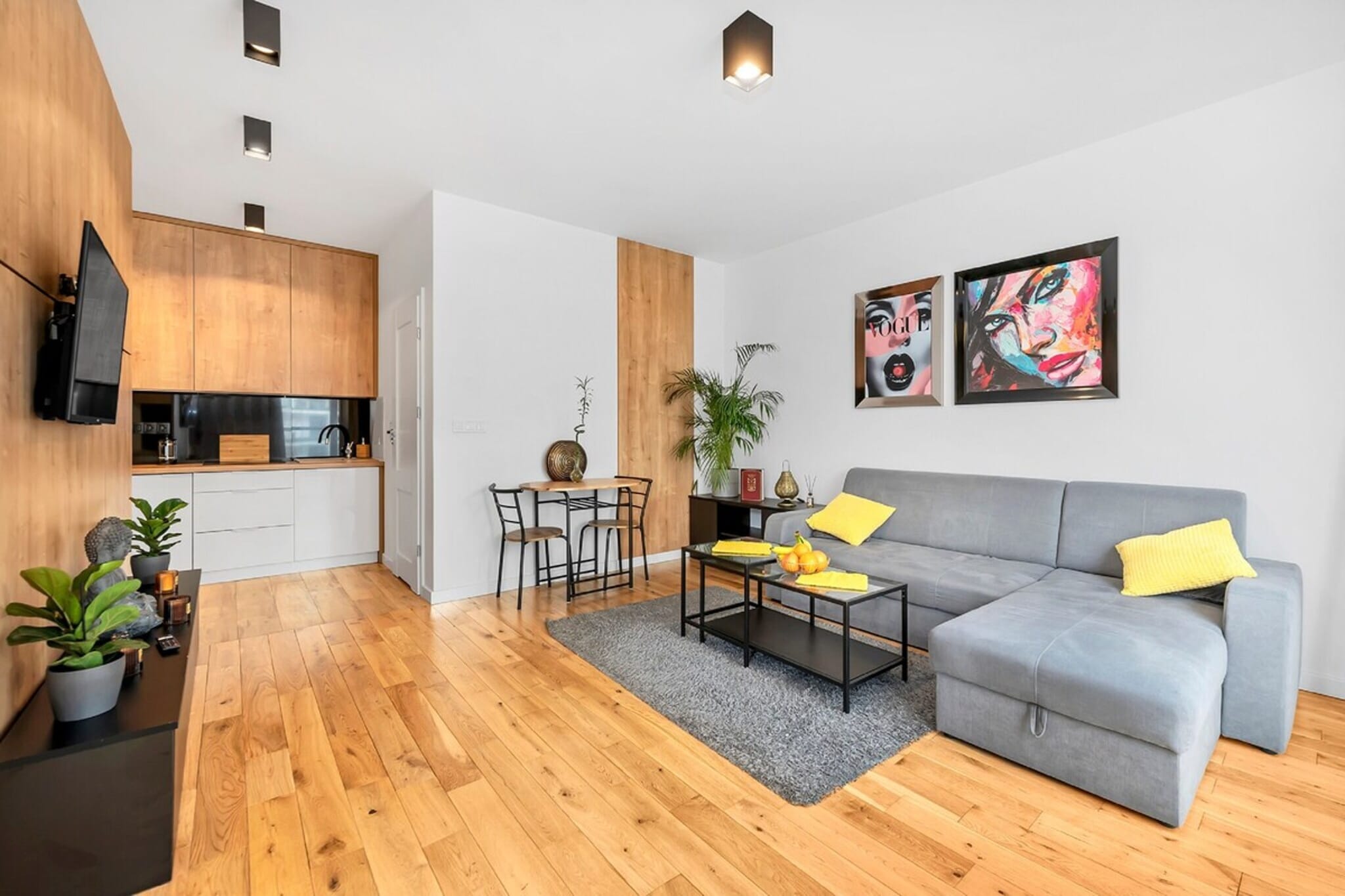 115.Leszczyńska(4)** - Wohnzimmer