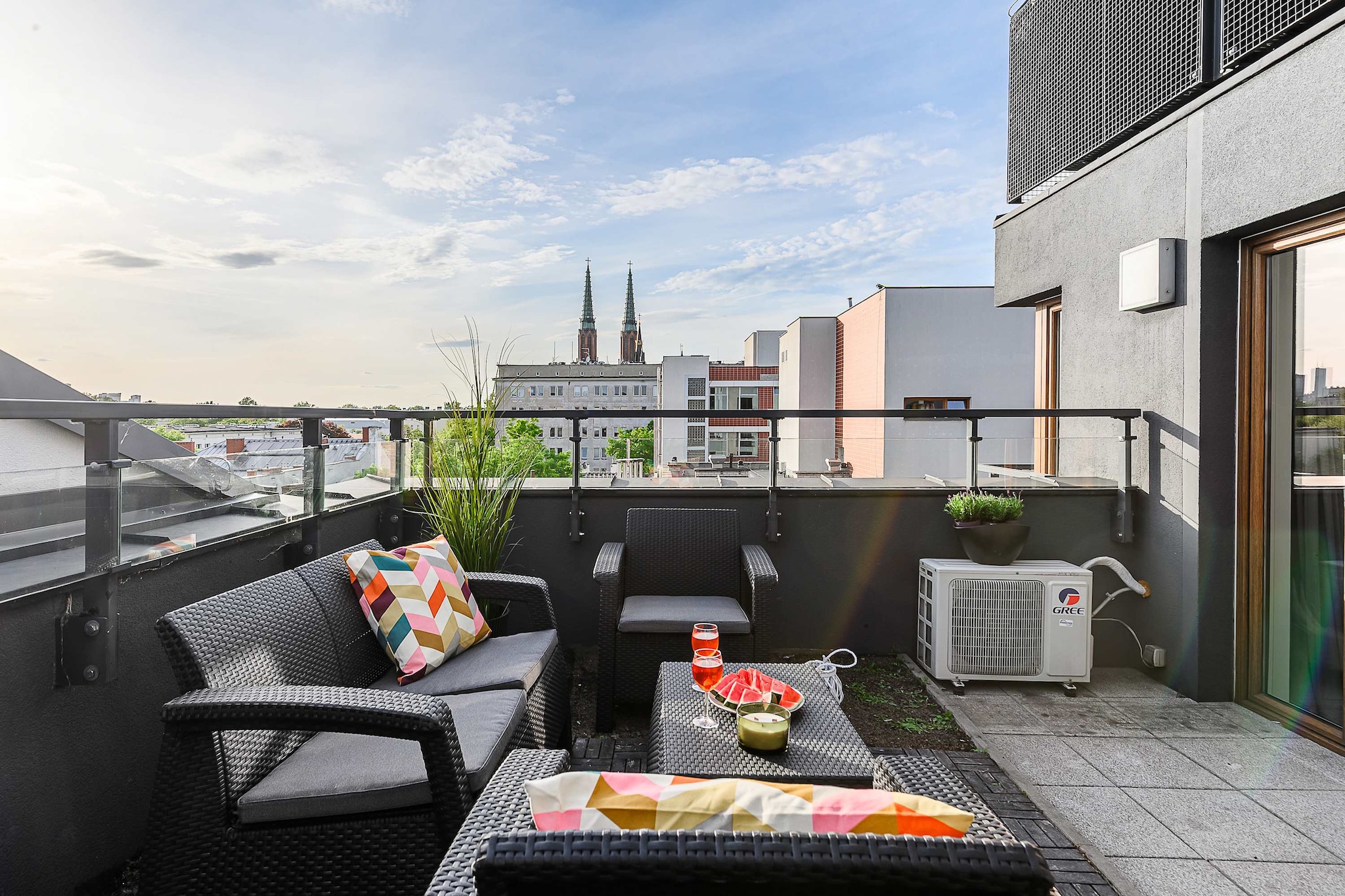 137.Okrzei 18/116(4) - Terrasse/Balkon