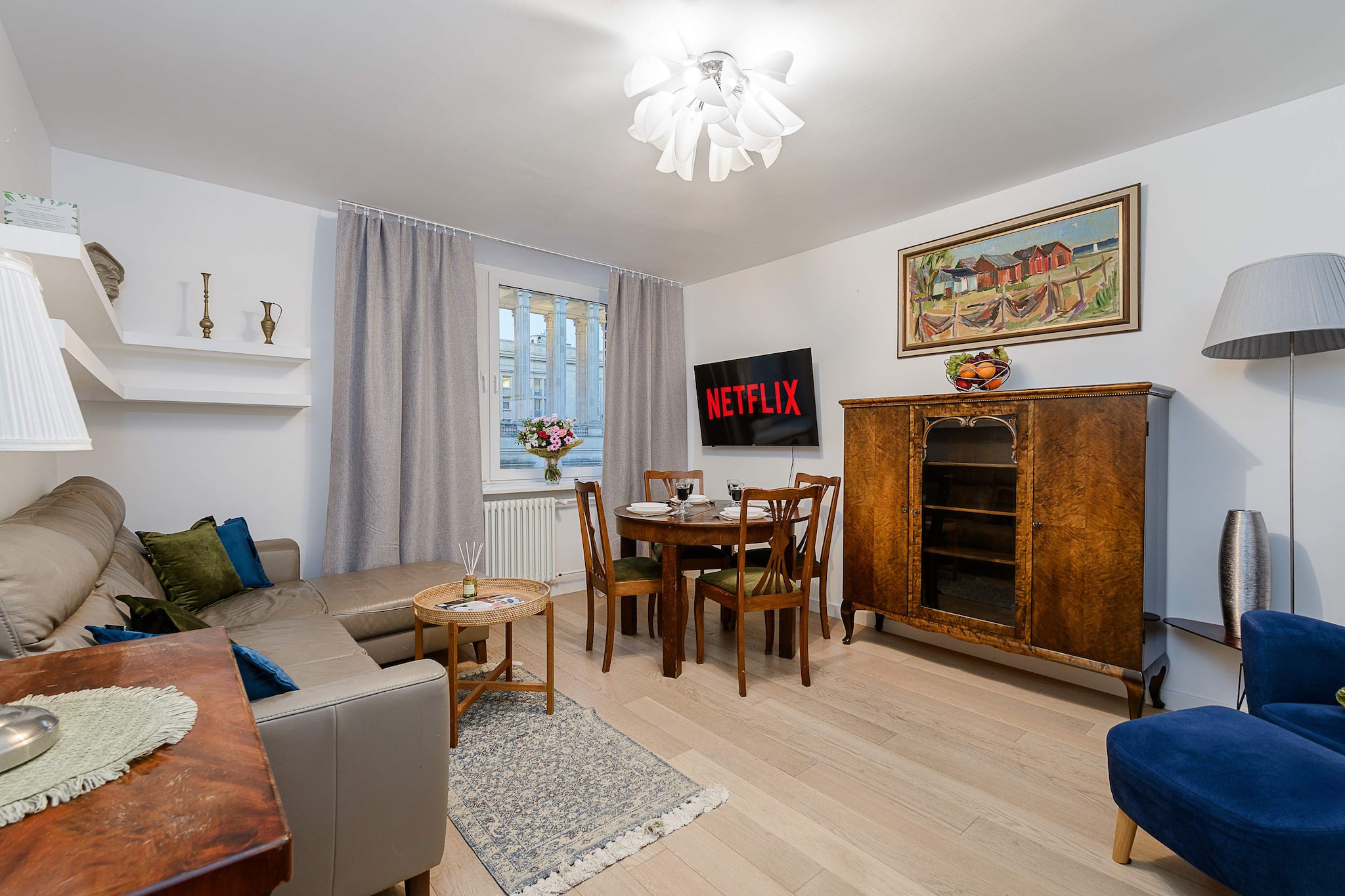 134.Wspólna27A/27(4) - Wohnzimmer