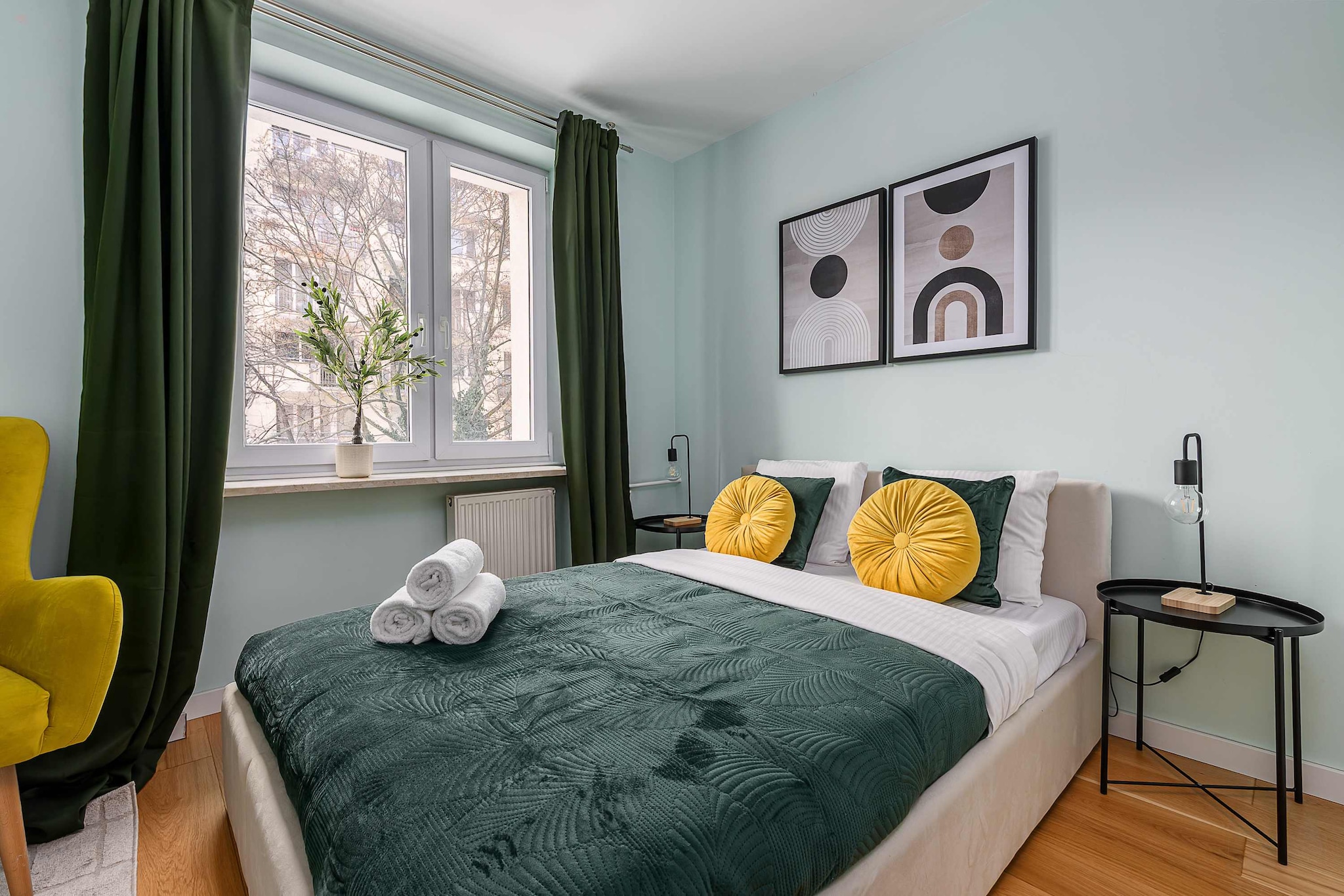 157.Żurawia 16A/6(4) - Schlafzimmer