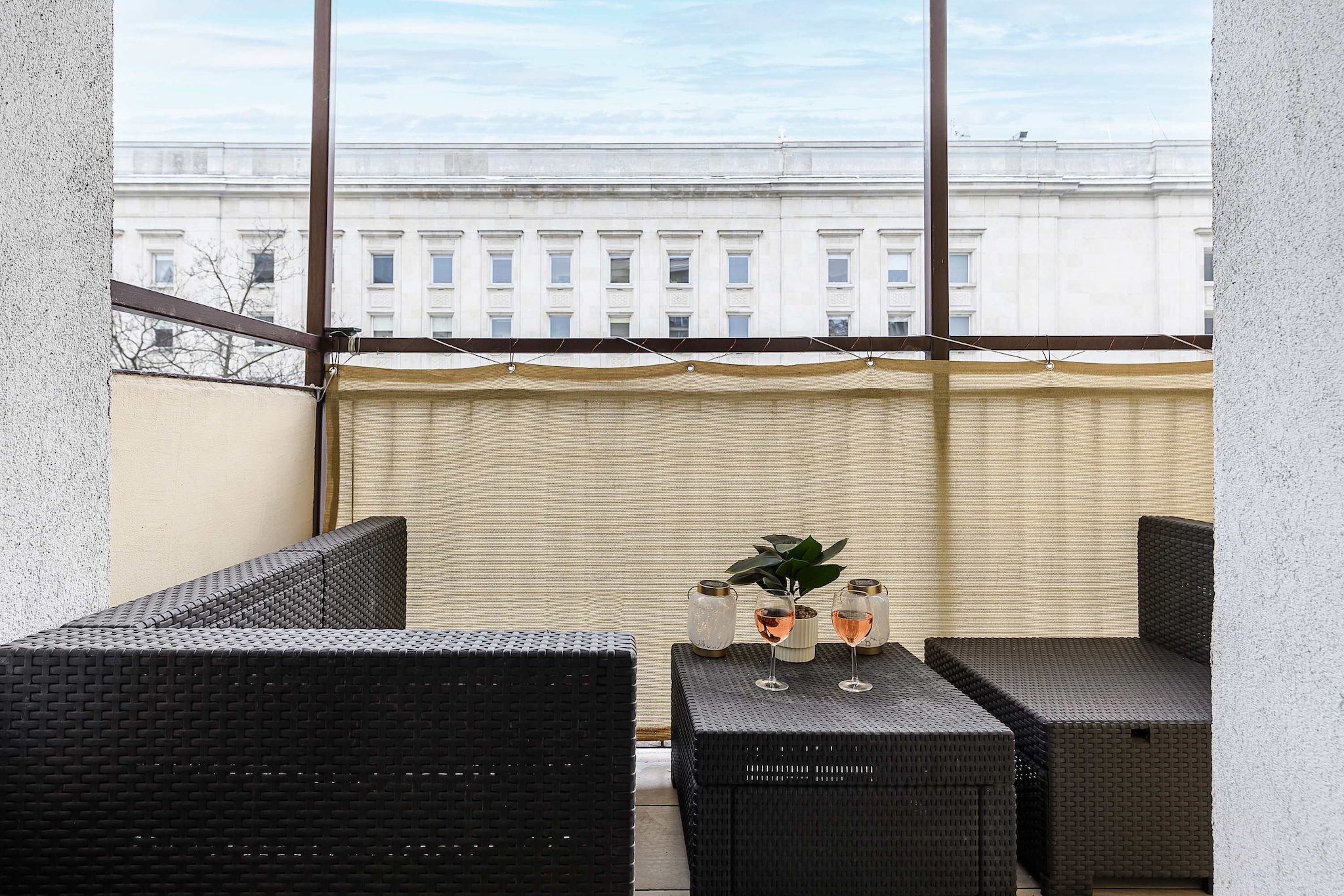 157.Żurawia 16A/6(4) - Terrasse/Balkon