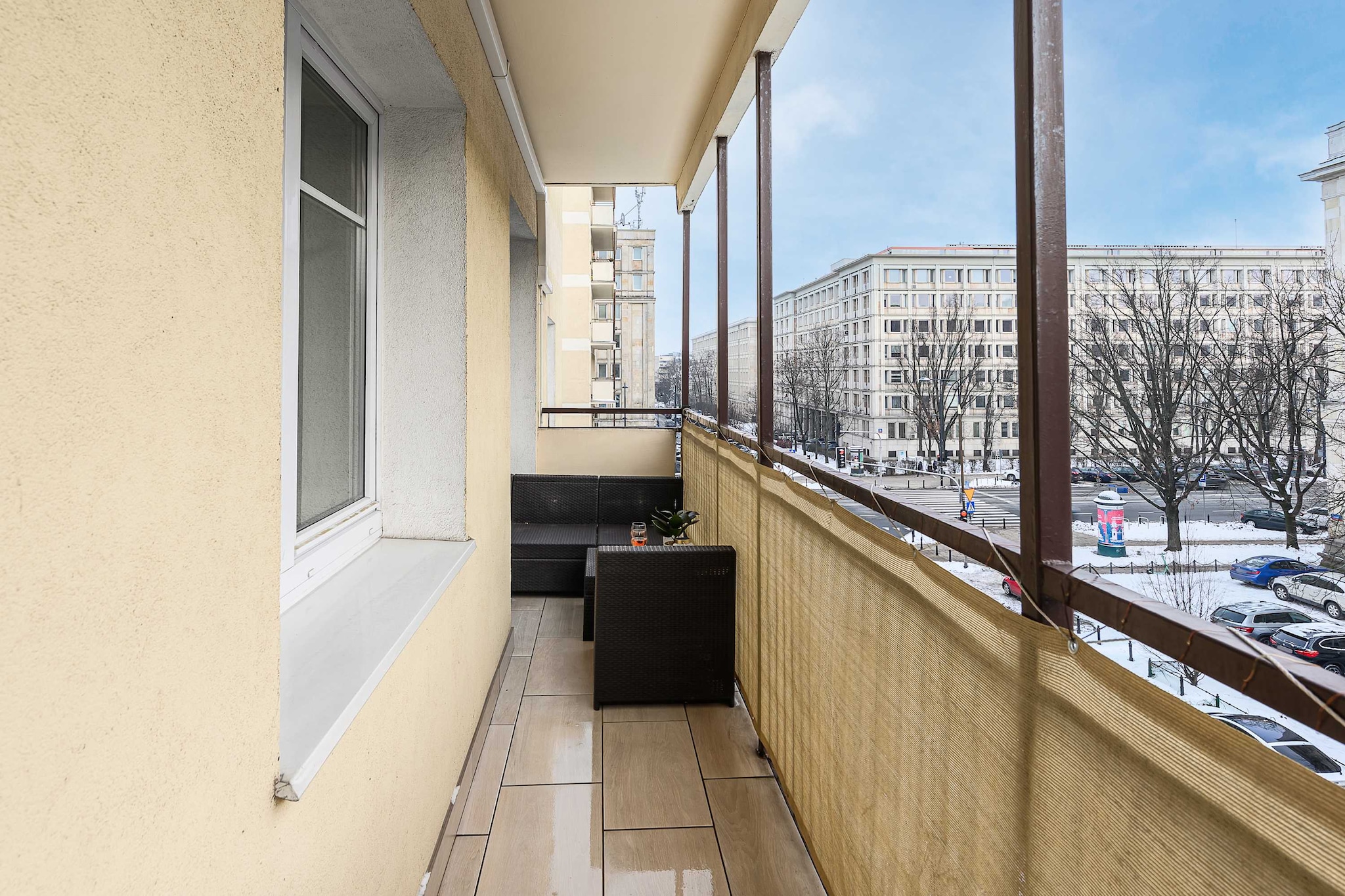 157.Żurawia 16A/6(4) - Terrasse/Balkon
