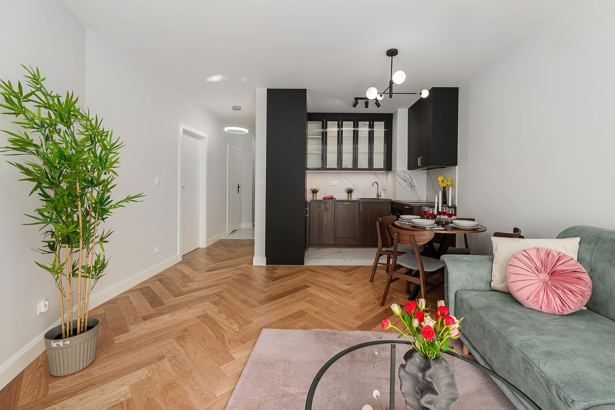 175 Żupnicza24/13(4) - Wohnzimmer