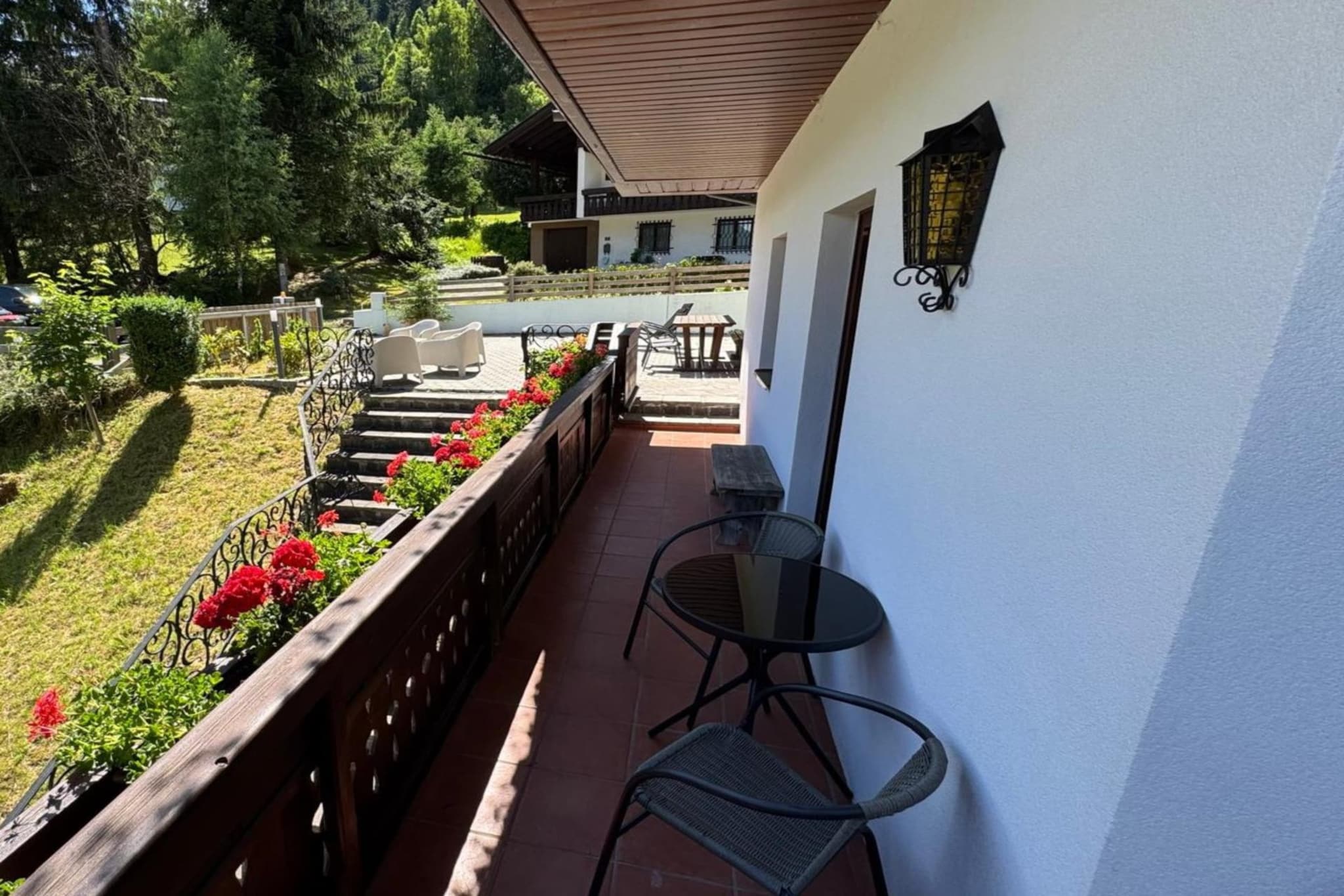 Landhaus Finkenhof - Terrace balcony
