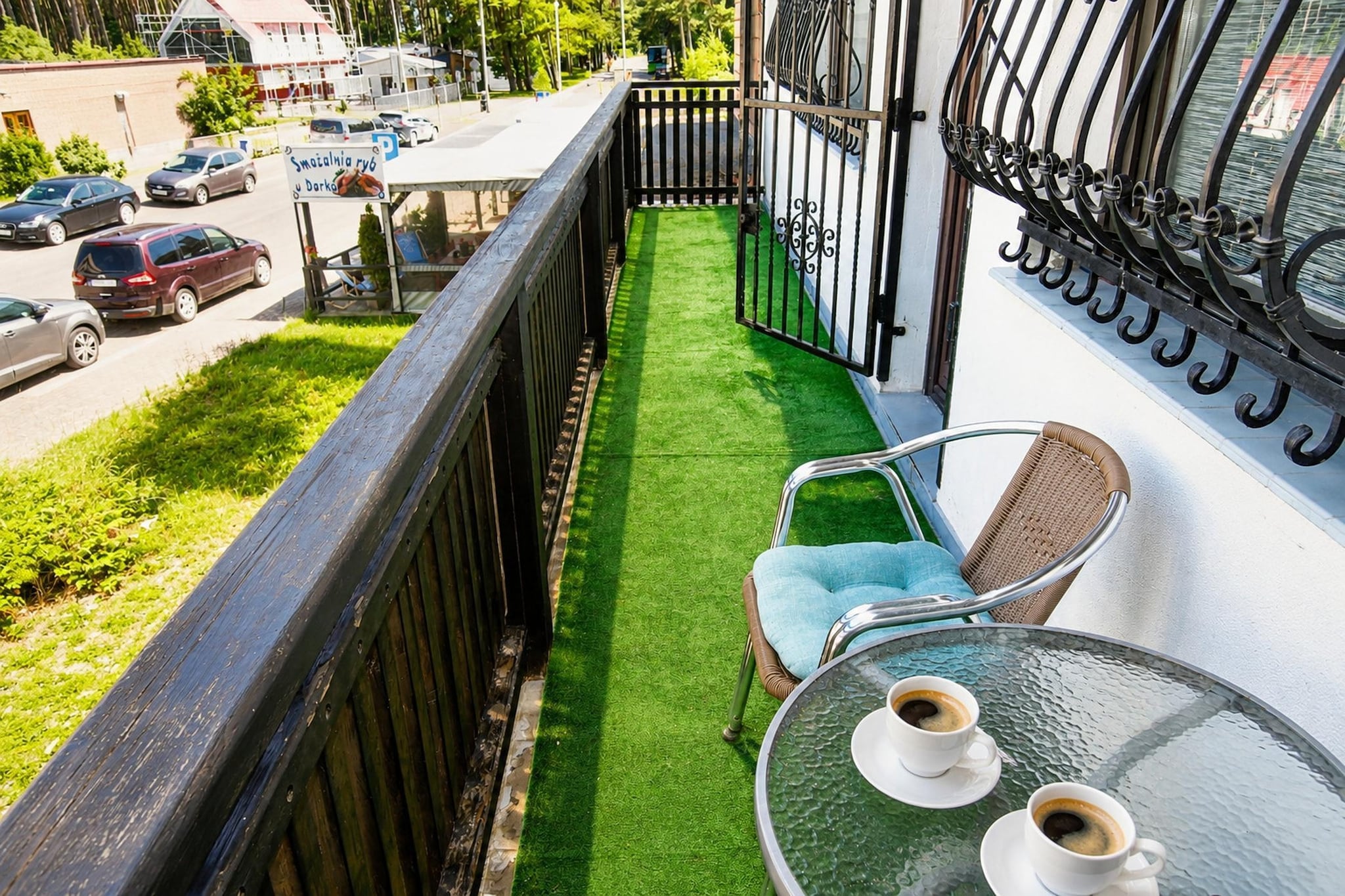 Mrzeżyno dom szeregowy dla 5 osób - Terrasbalkon
