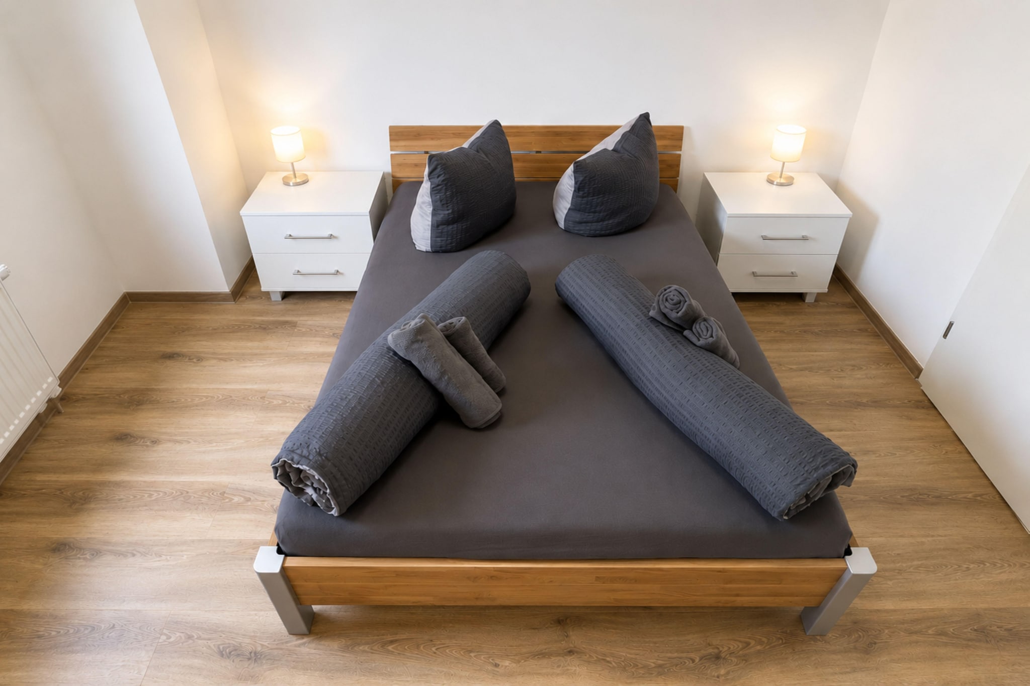 Zum Rheinberg Braubach App 3 Etage 1 _ 6 P - Slaapkamer