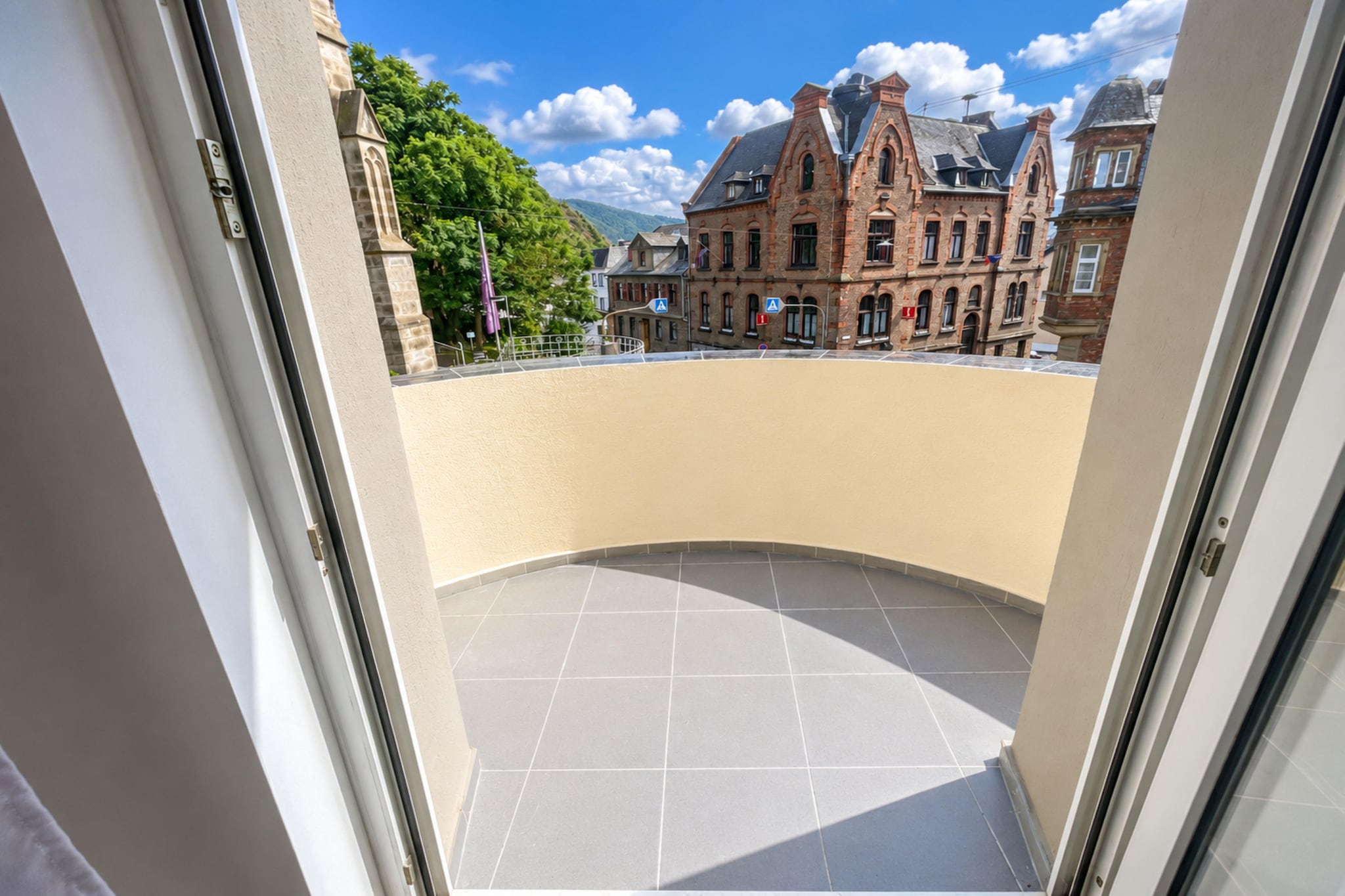 Zum Rheinberg Braubach App 3 Etage 1 _ 6 P - Terrasbalkon