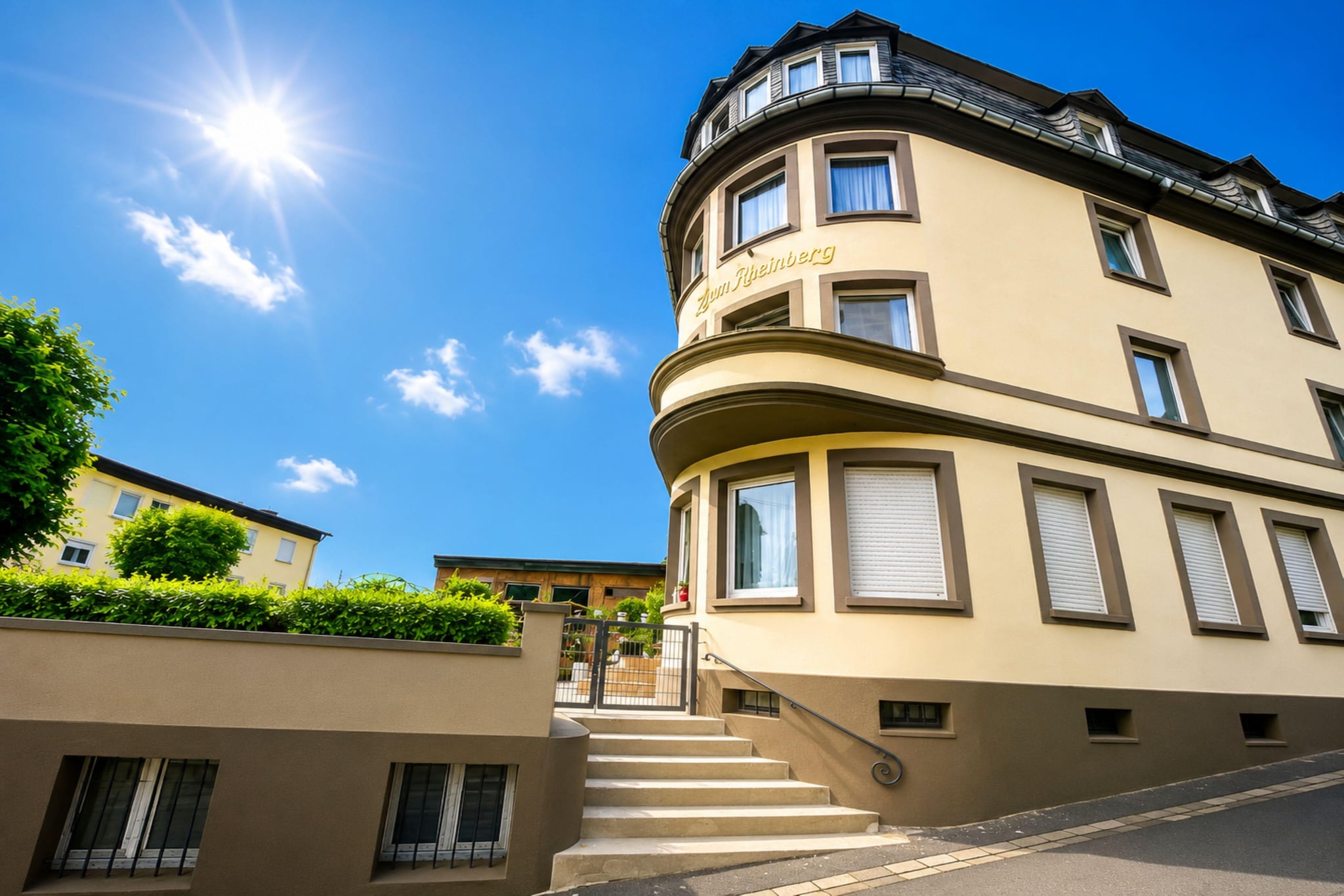 Zum Rheinberg Braubach App4  Etage 2 _ 2 P - Exterior in summer