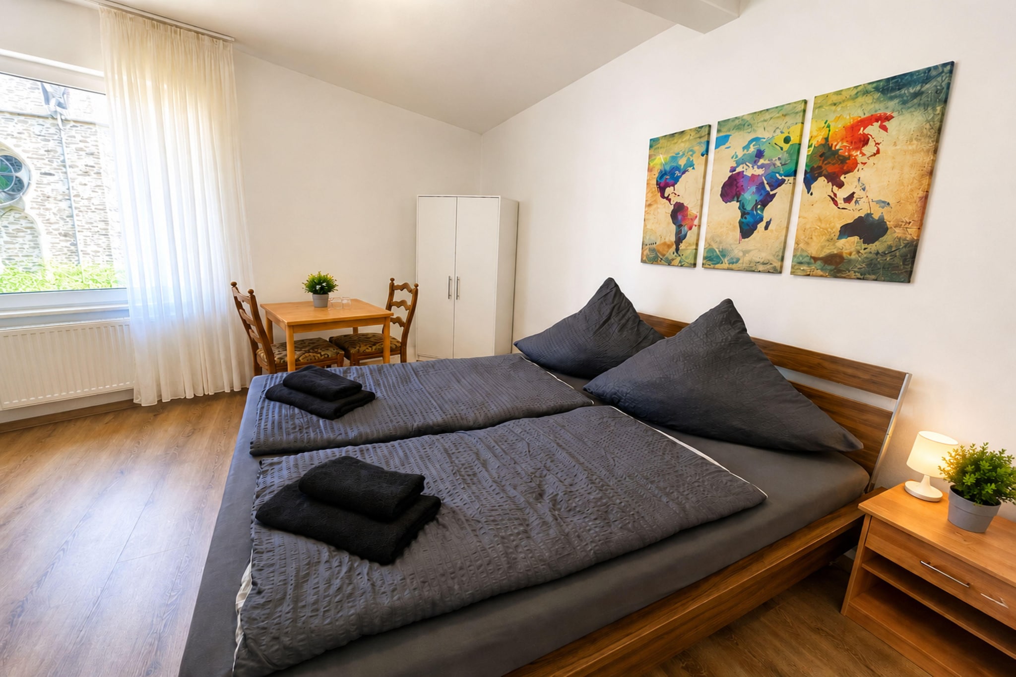 Zum Rheinberg Braubach App4  Etage 2 _ 2 P - Bedroom