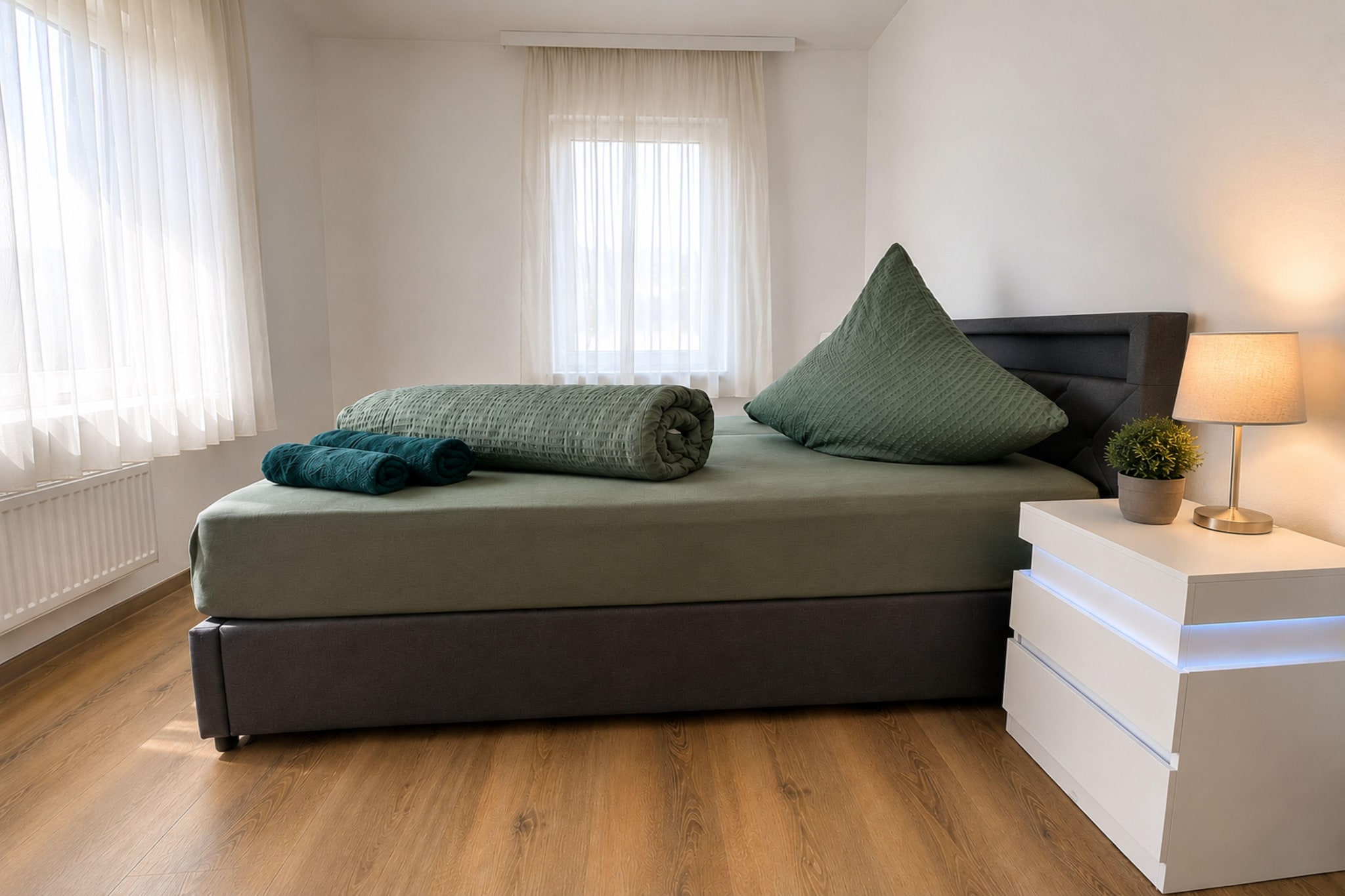 Zum Rheinberg Braubach App 5 Etage 2 _ 6 P - Bedroom
