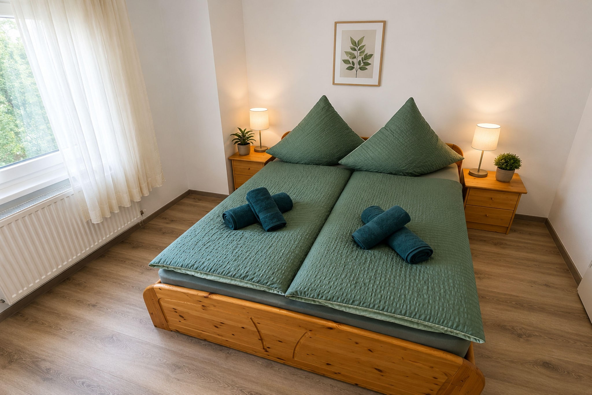 Zum Rheinberg Braubach App 5 Etage 2 _ 6 P - Bedroom