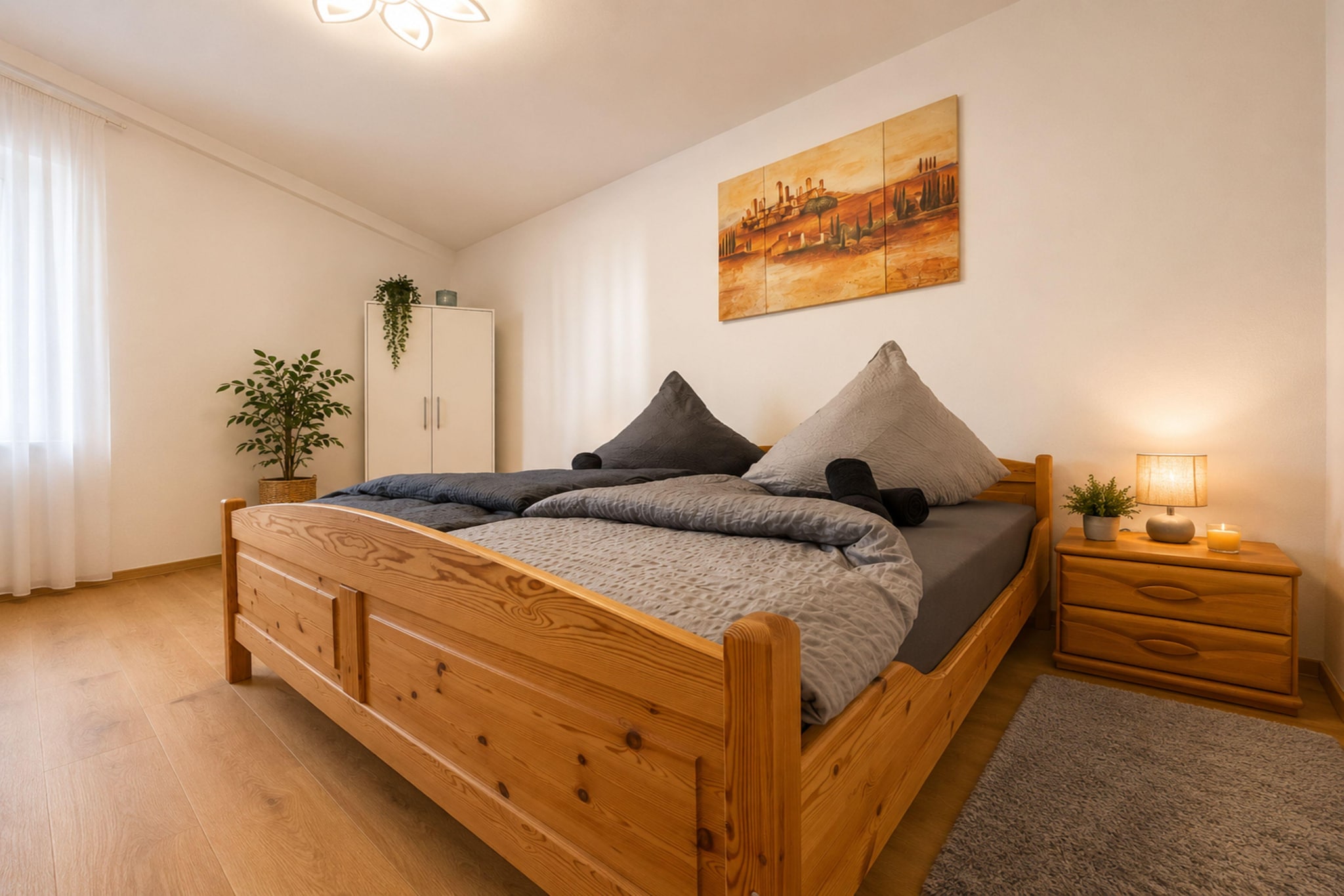 Zum Rheinberg Braubach App 6 Etage 3_2P - Bedroom