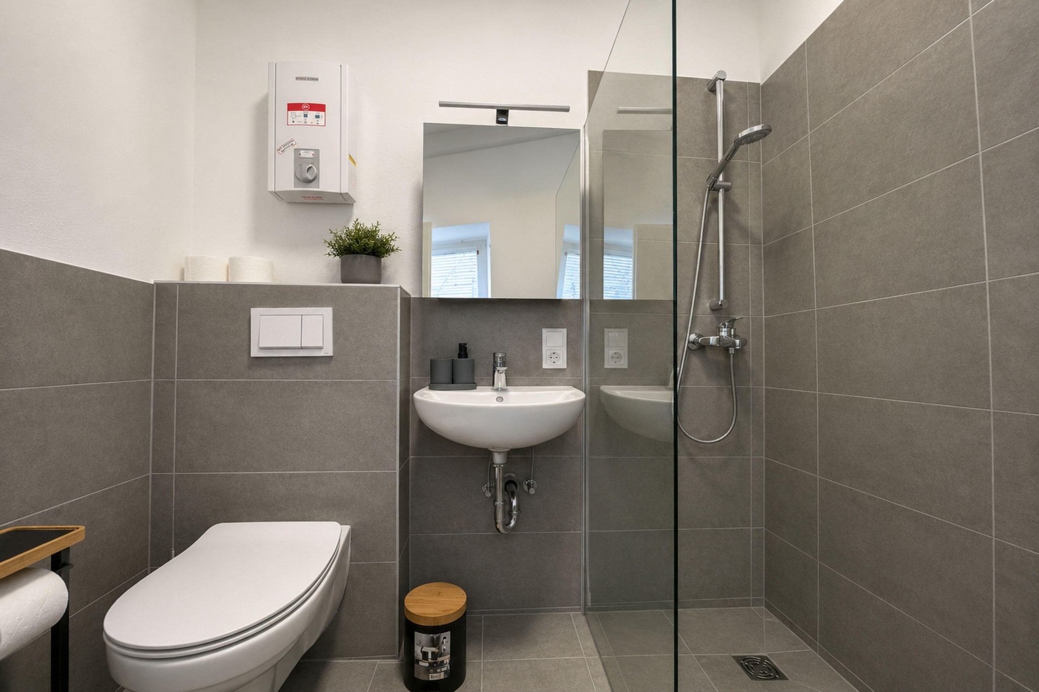 Zum Rheinberg Braubach App 6 Etage 3_2P - Bathroom