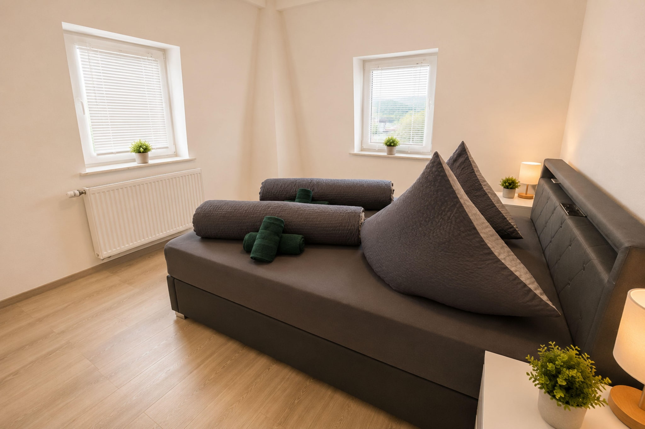 Zum Rheinberg Braubach App 7 Etage 3 _ 6 P - Bedroom