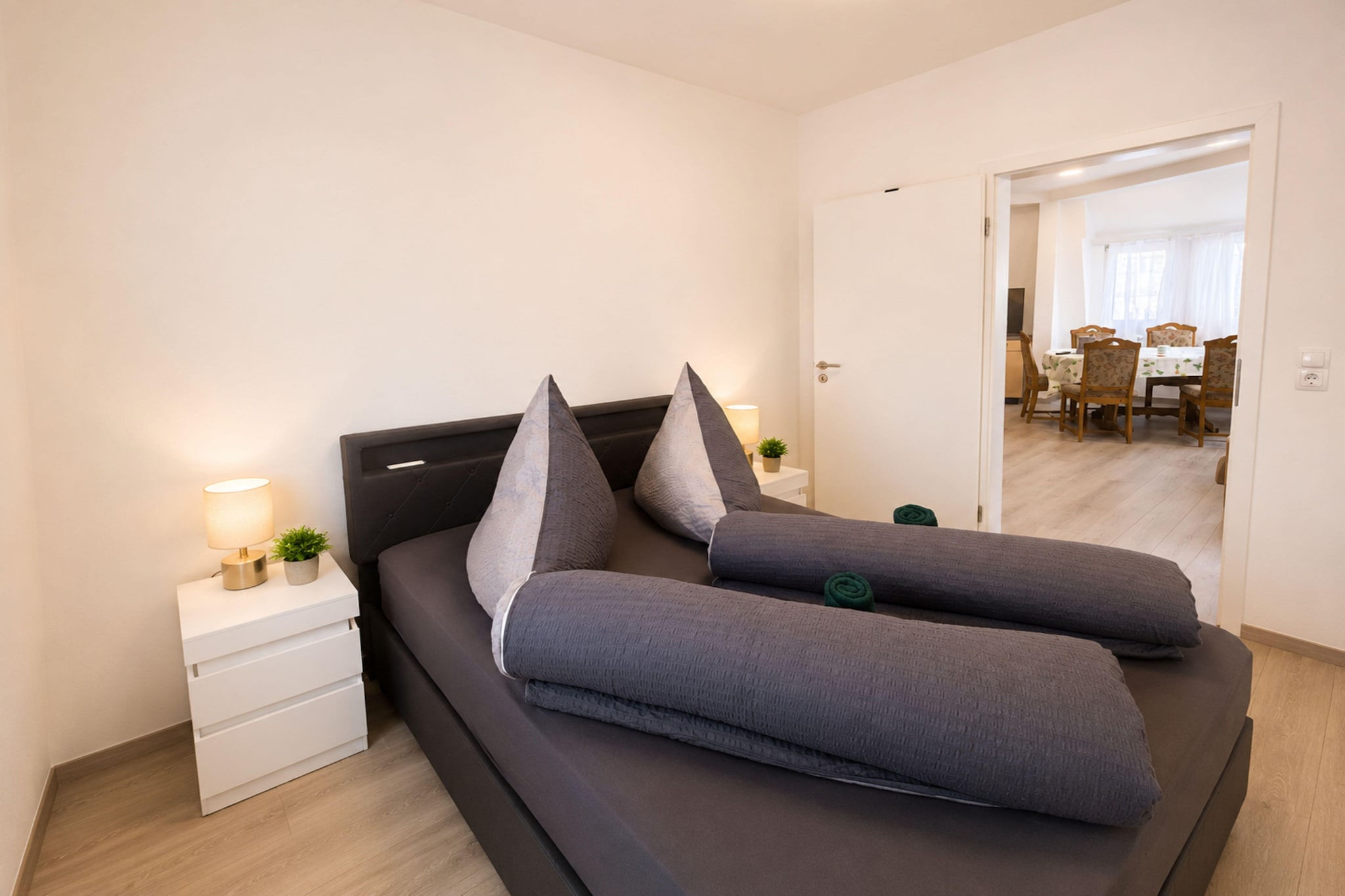 Zum Rheinberg Braubach App 7 Etage 3 _ 6 P - Bedroom