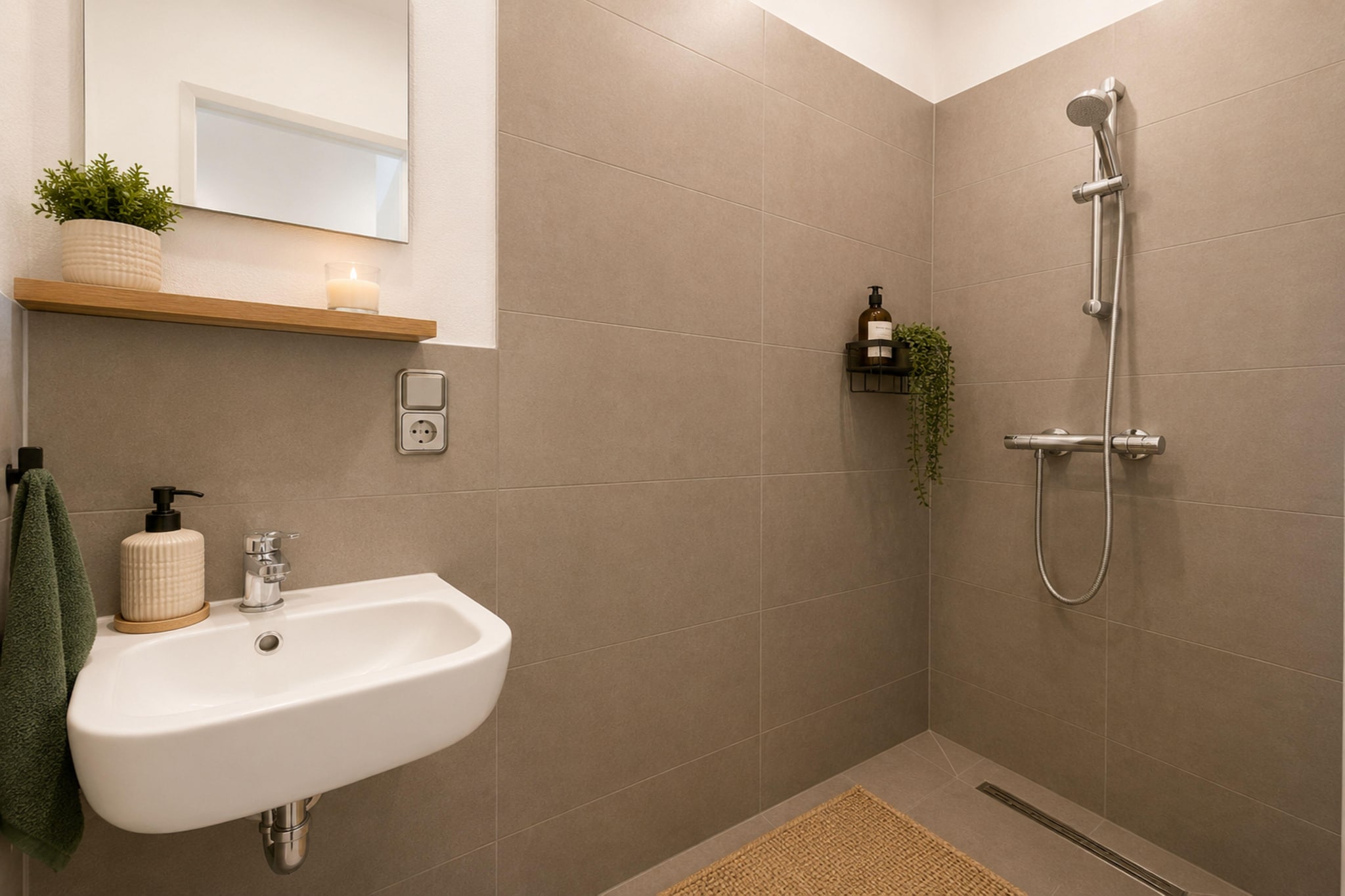 Zum Rheinberg Braubach App 7 Etage 3 _ 6 P - Bathroom