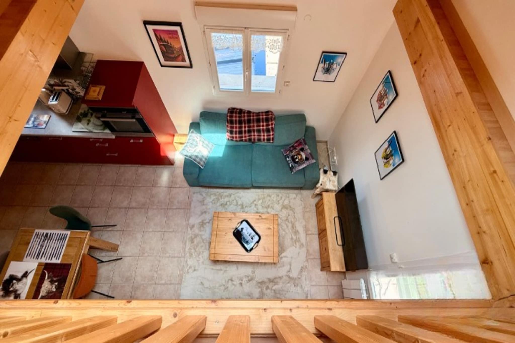 La Pergola Le Mont Dore 6pers - Woonkamer