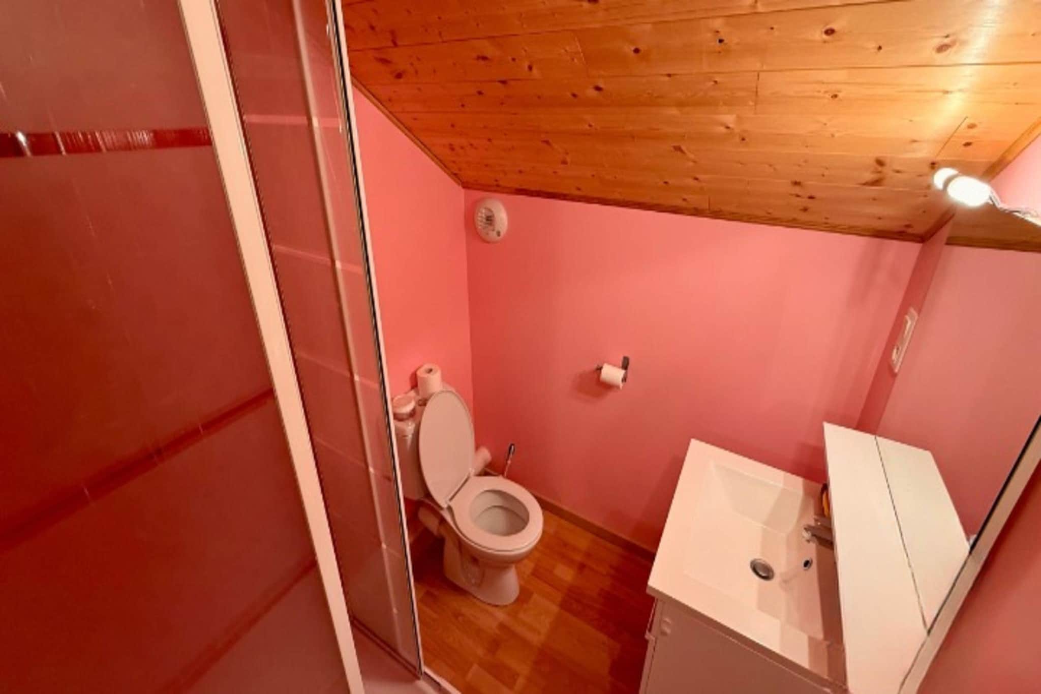 La Pergola Le Mont Dore 6pers - Badkamer