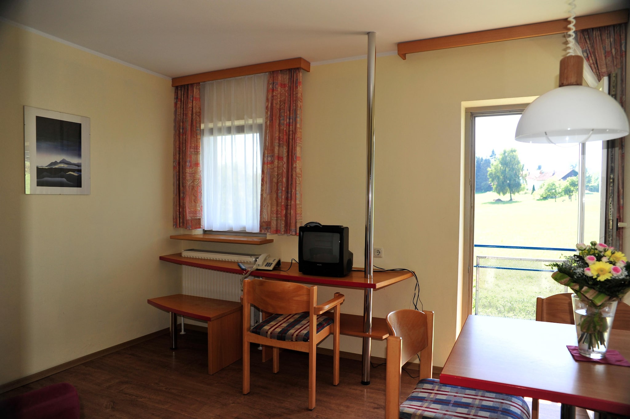 Reiterhof Runding - 2 Raum App - Wohnzimmer
