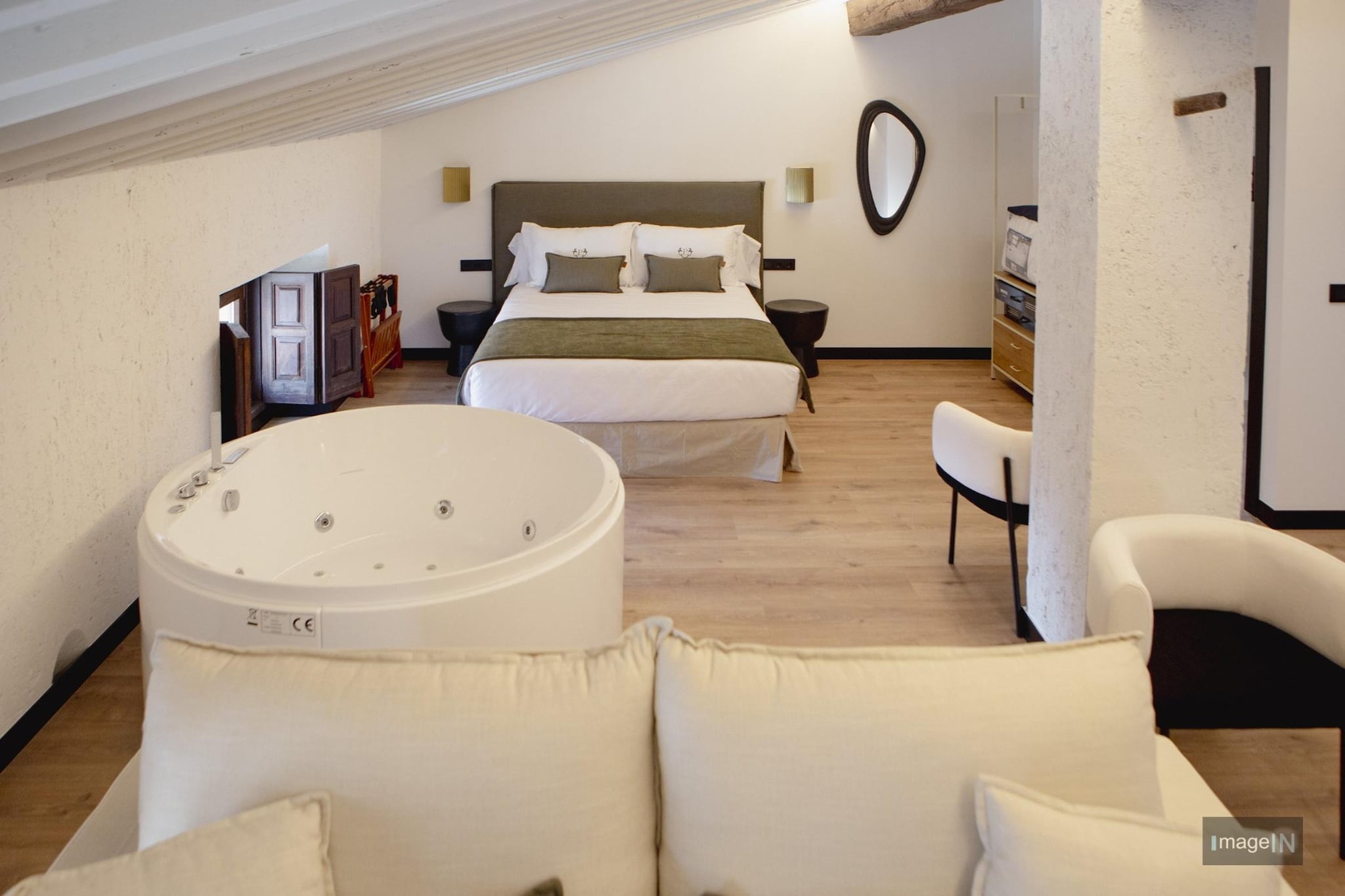 Suite premium con jacuzzy - Chambre