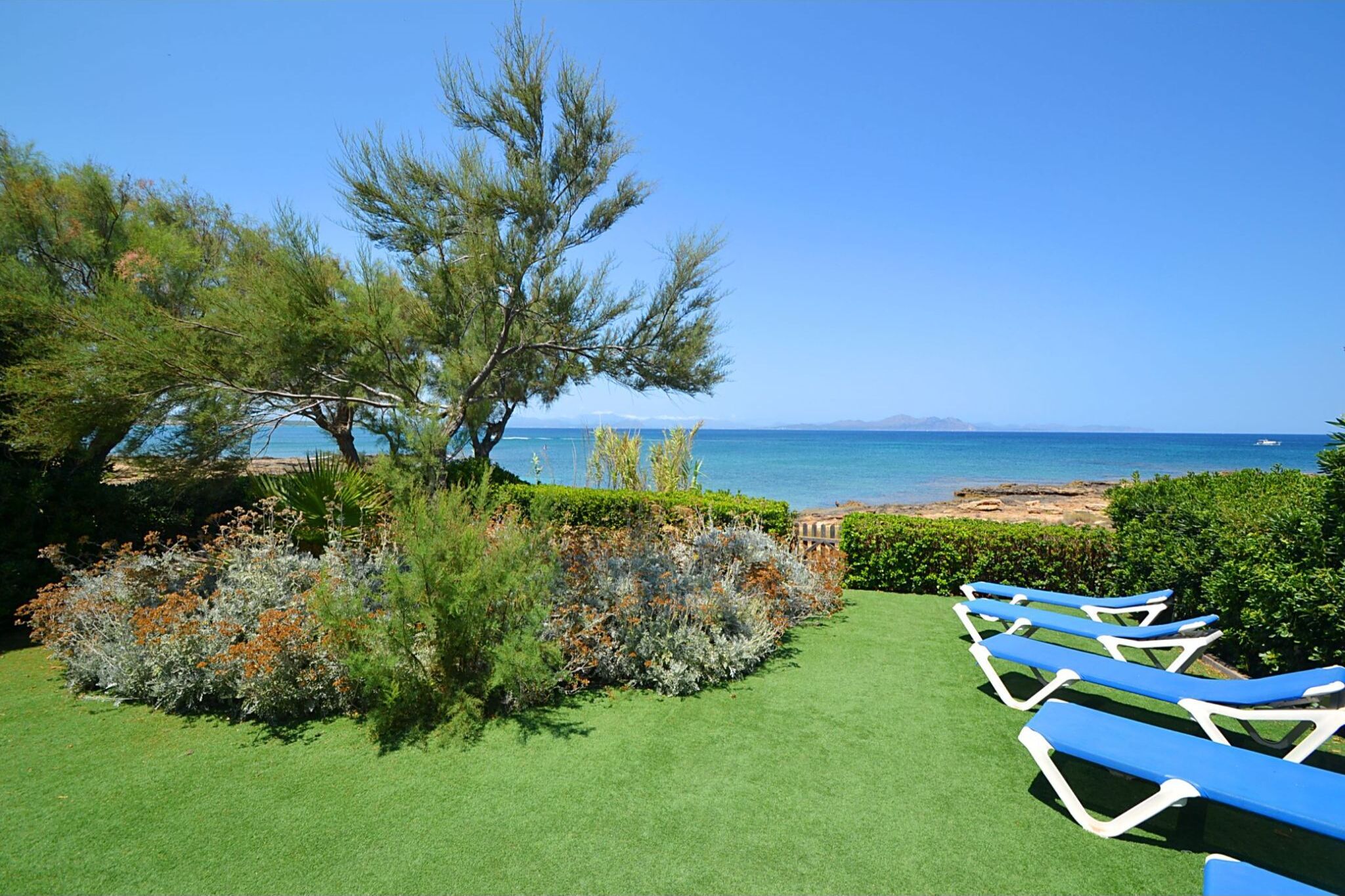 Maison de vacances reliée à seulement 200m de large plage de sable à Majorque