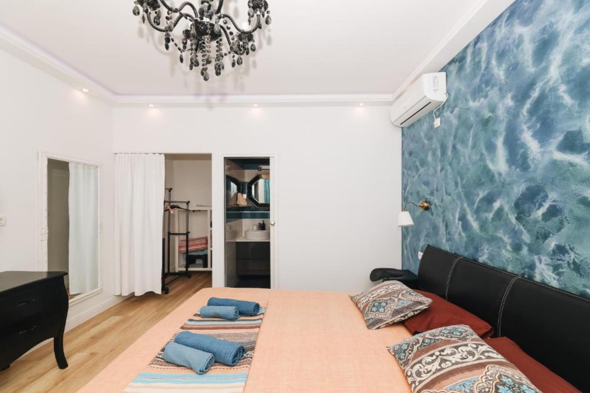 Deluxe apartment Marghareta - Three Bedroom Apartment with  Sea View and Terrace - Slaapkamer