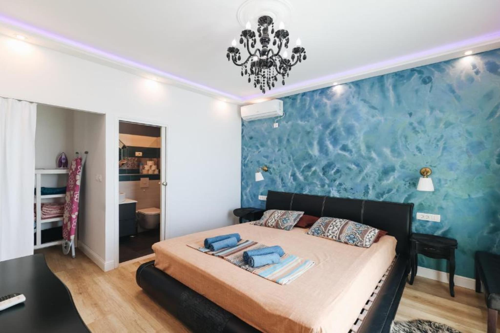 Deluxe apartment Marghareta - Three Bedroom Apartment with  Sea View and Terrace - Slaapkamer