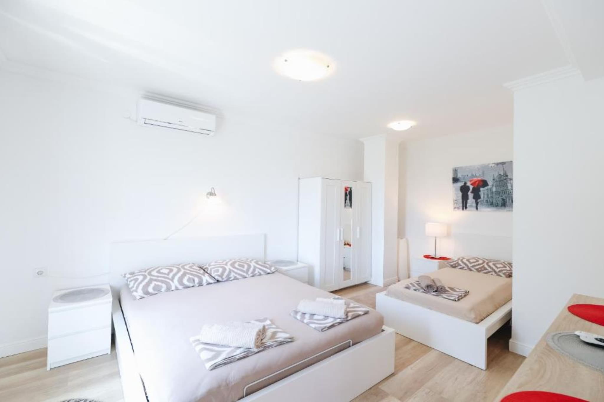 Deluxe apartment Marghareta - Three Bedroom Apartment with  Sea View and Terrace - Slaapkamer