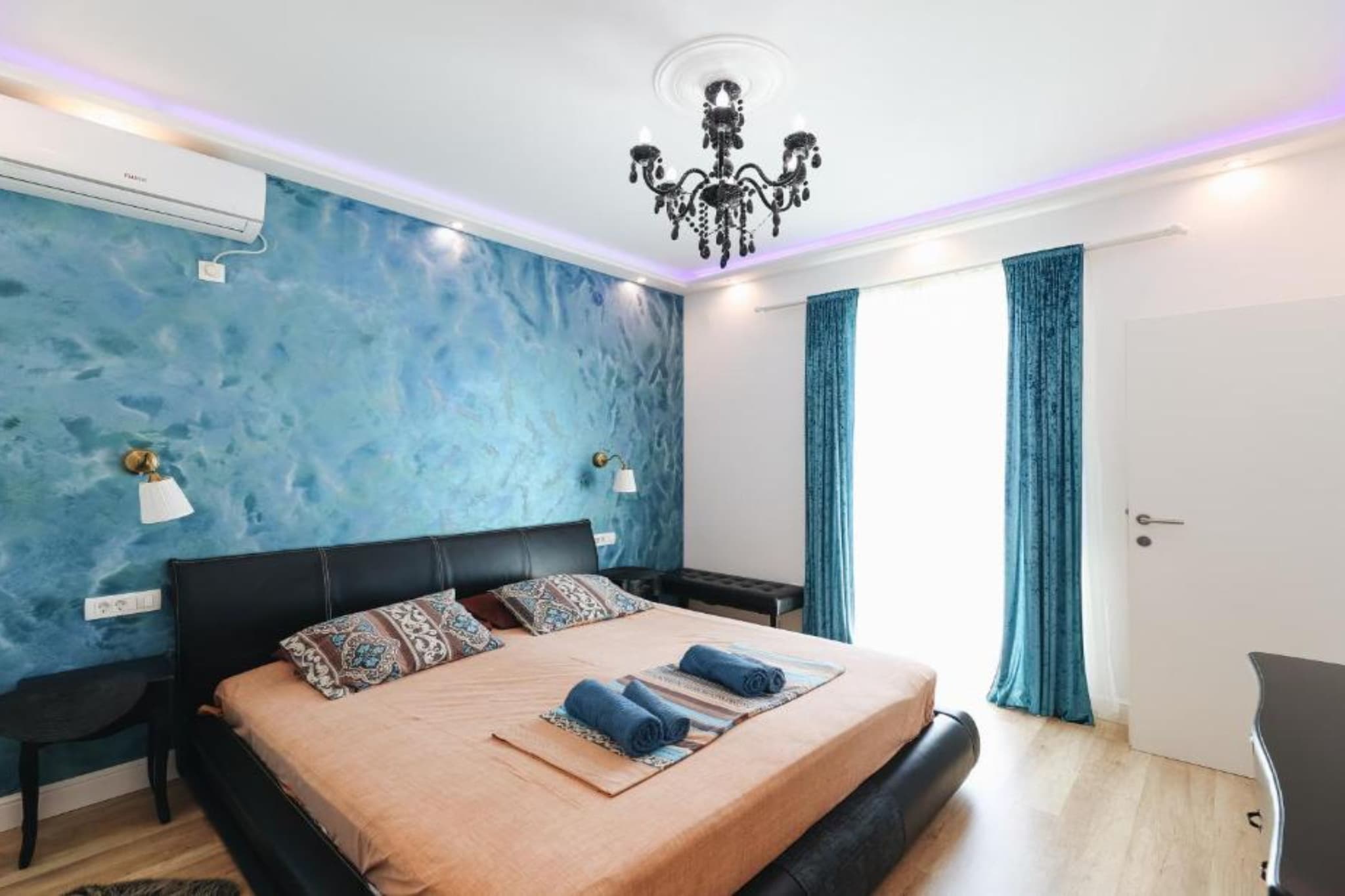 Deluxe apartment Marghareta - Three Bedroom Apartment with  Sea View and Terrace - Slaapkamer