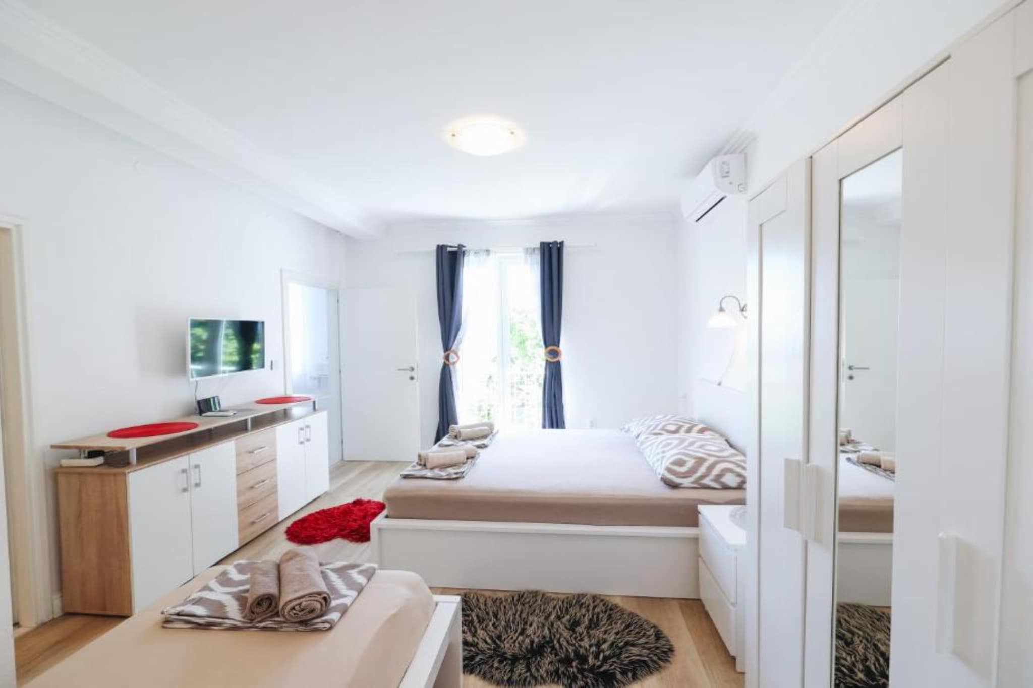 Deluxe apartment Marghareta - Three Bedroom Apartment with  Sea View and Terrace - Slaapkamer