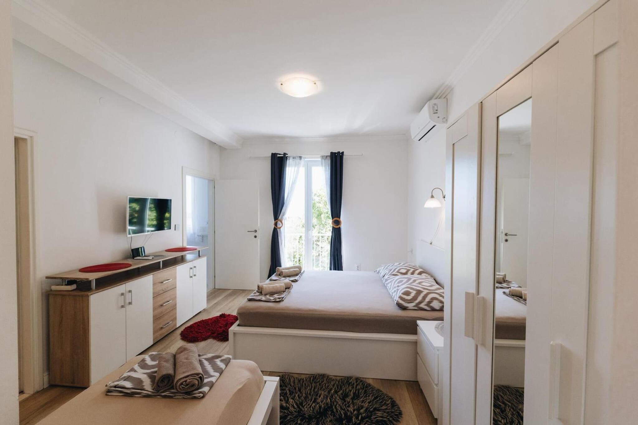 Deluxe apartment Marghareta - Three Bedroom Apartment with  Sea View and Terrace - Slaapkamer