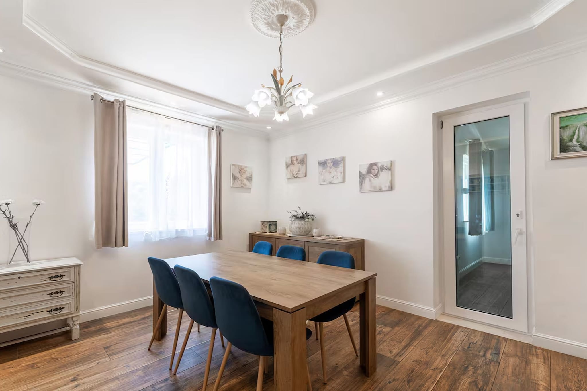 Deluxe apartment Marghareta - Three Bedroom Apartment with  Sea View and Terrace - Eetkamer