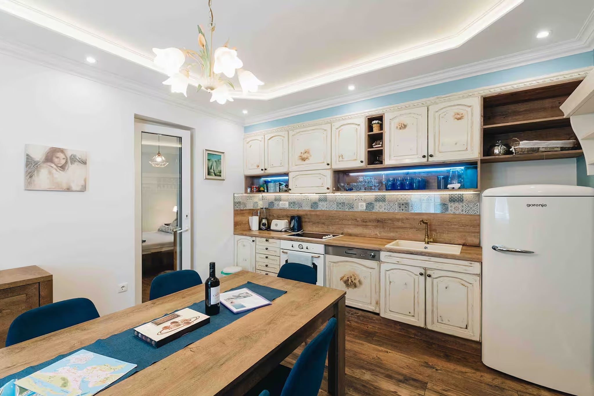 Deluxe apartment Marghareta - Three Bedroom Apartment with  Sea View and Terrace - Eetkamer