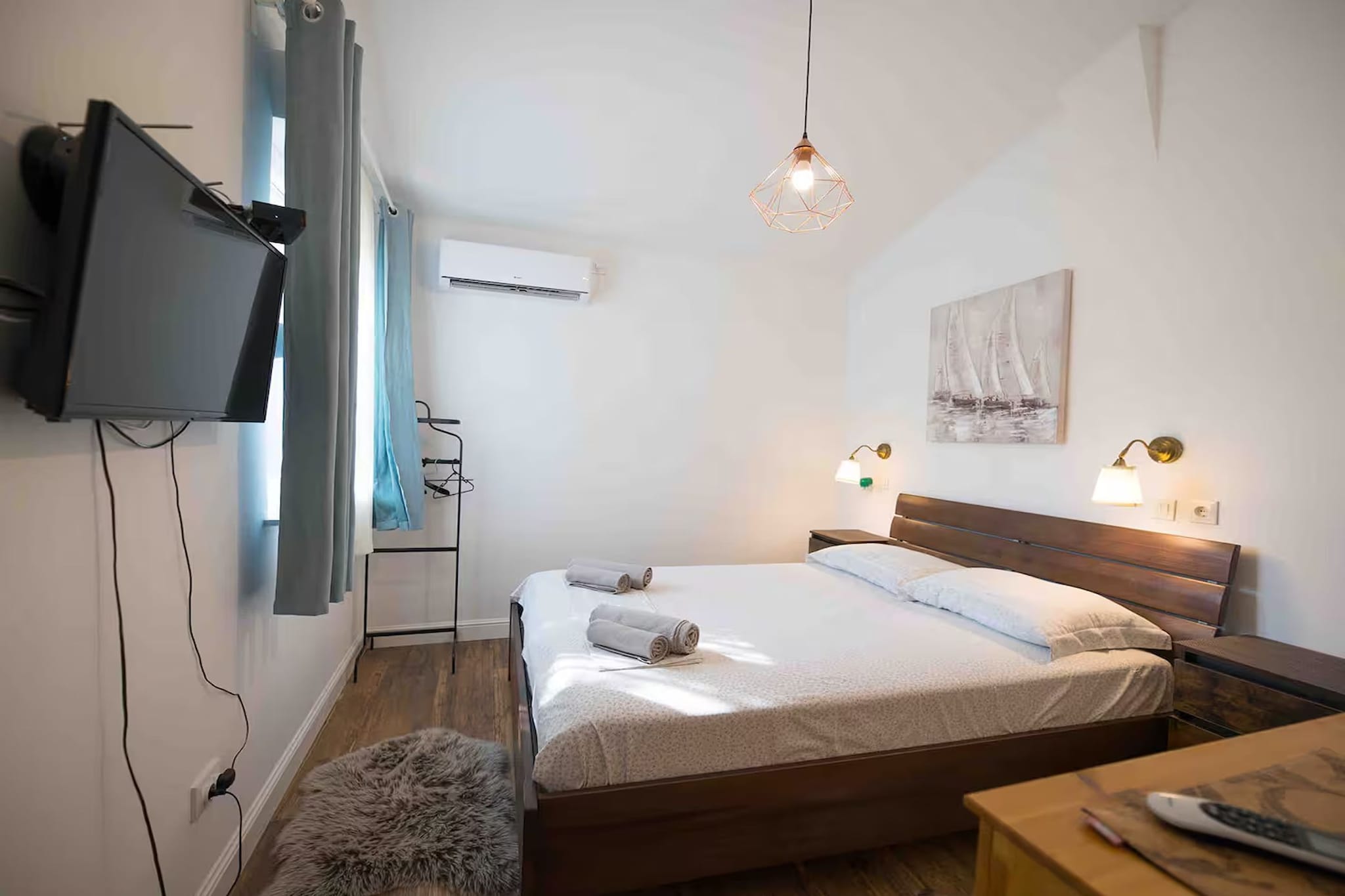 Deluxe apartment Marghareta - Three Bedroom Apartment with  Sea View and Terrace - Slaapkamer