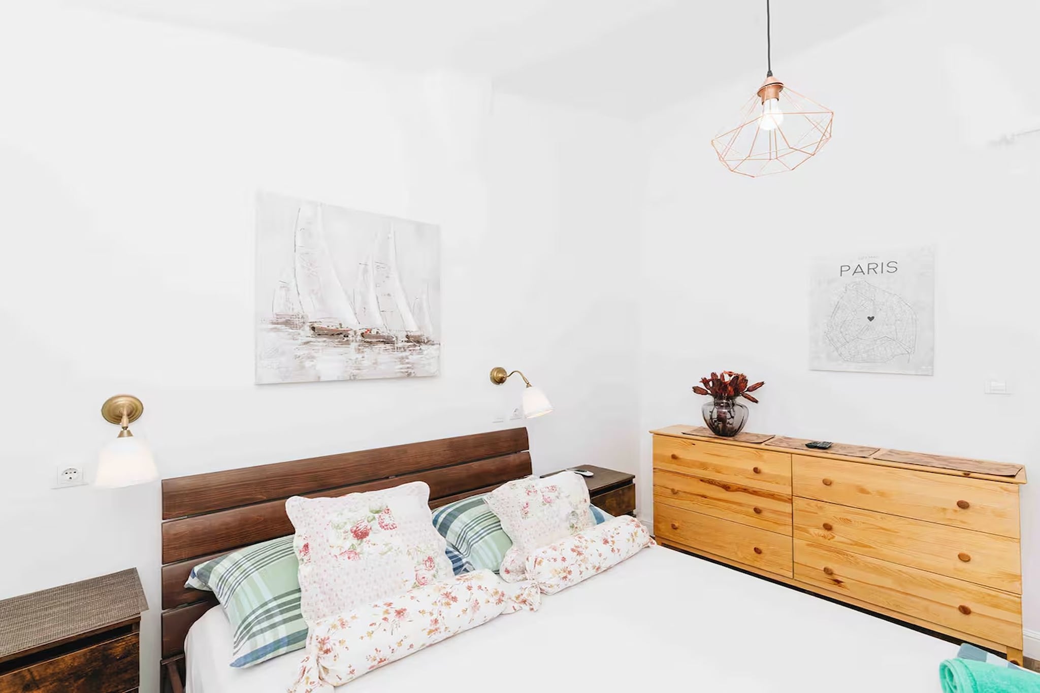 Deluxe apartment Marghareta - Three Bedroom Apartment with  Sea View and Terrace - Slaapkamer