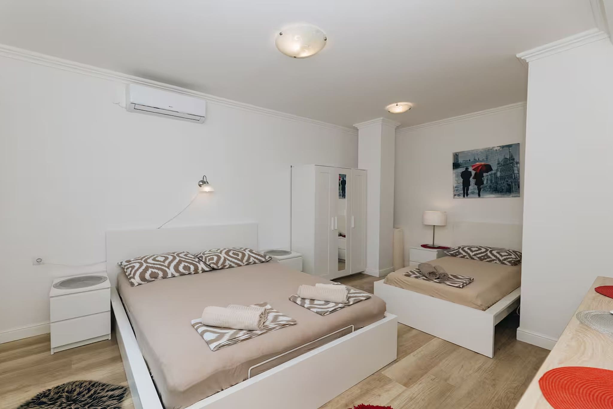 Deluxe apartment Marghareta - Three Bedroom Apartment with  Sea View and Terrace - Slaapkamer