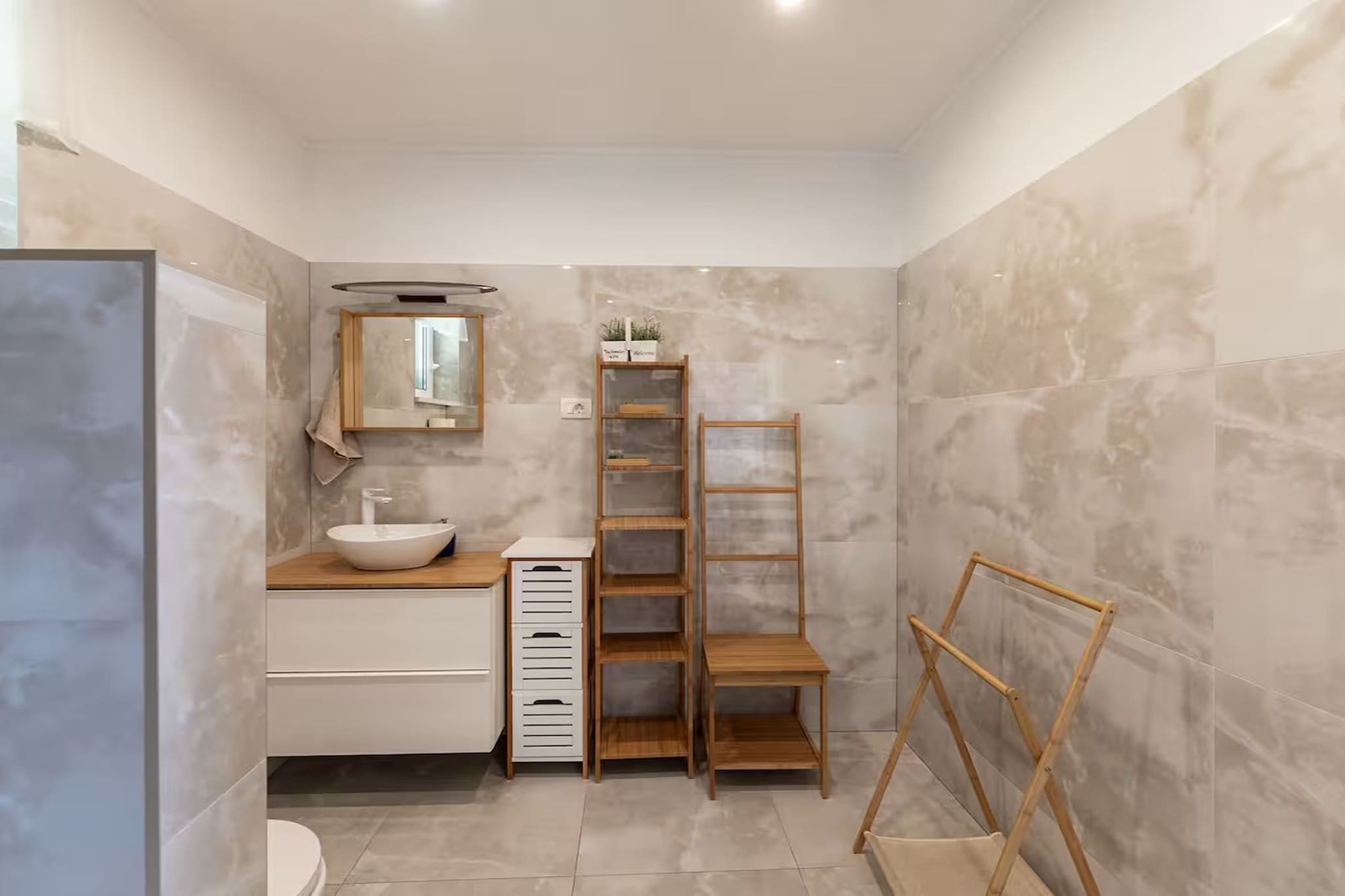 Deluxe apartment Marghareta - Three Bedroom Apartment with  Sea View and Terrace - Badkamer