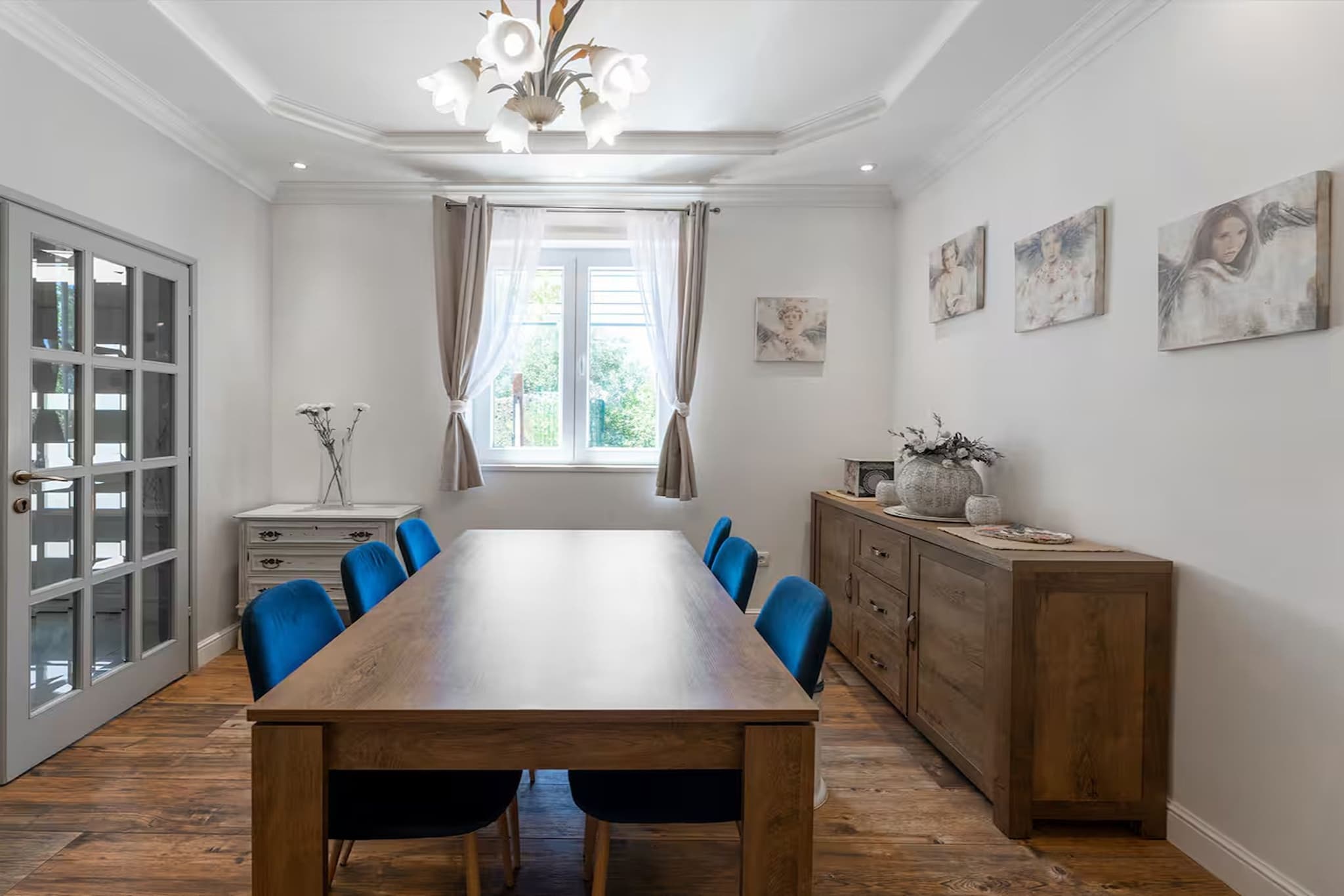 Deluxe apartment Marghareta - Three Bedroom Apartment with  Sea View and Terrace - Eetkamer