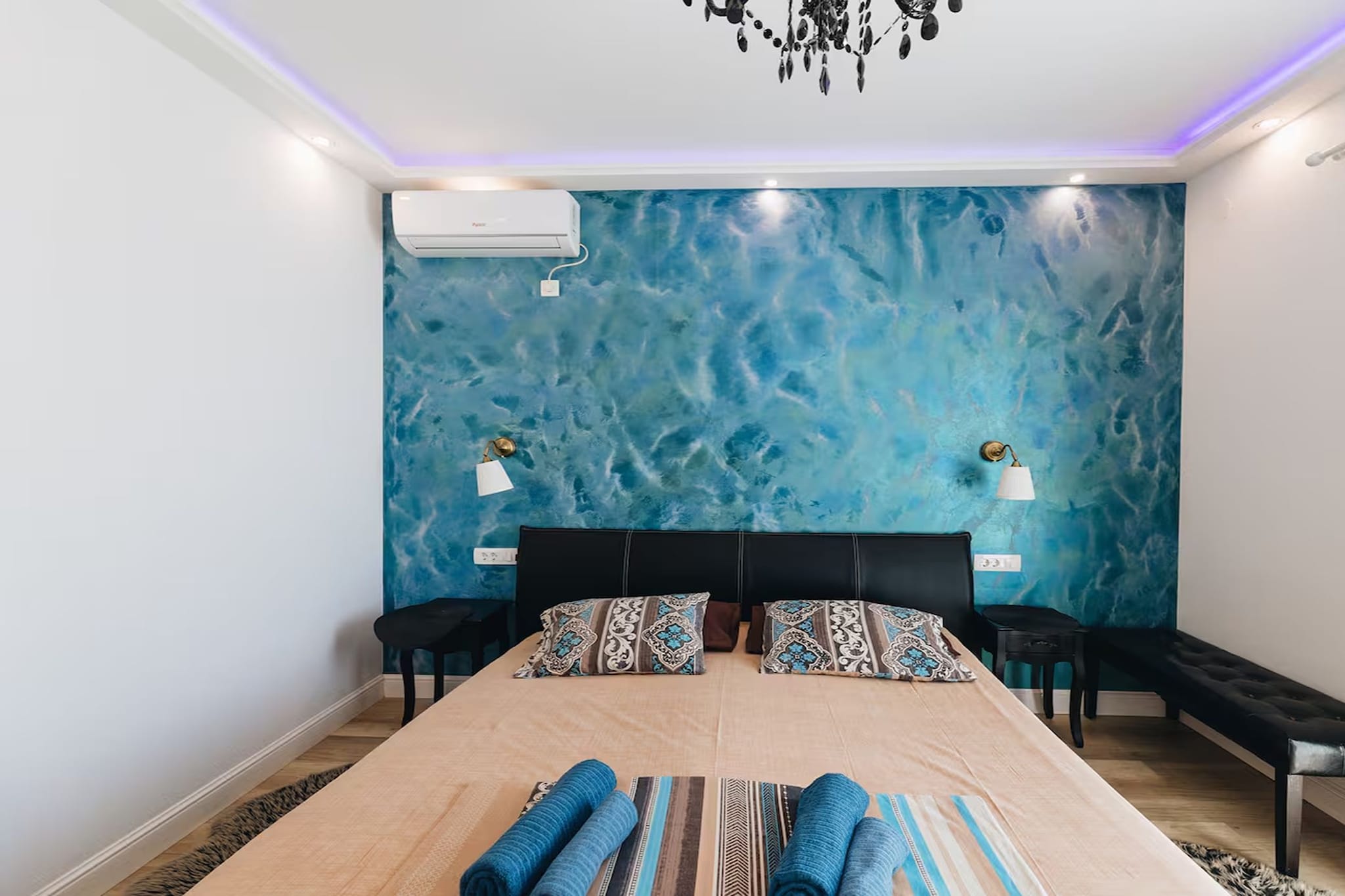 Deluxe apartment Marghareta - Three Bedroom Apartment with  Sea View and Terrace - Slaapkamer
