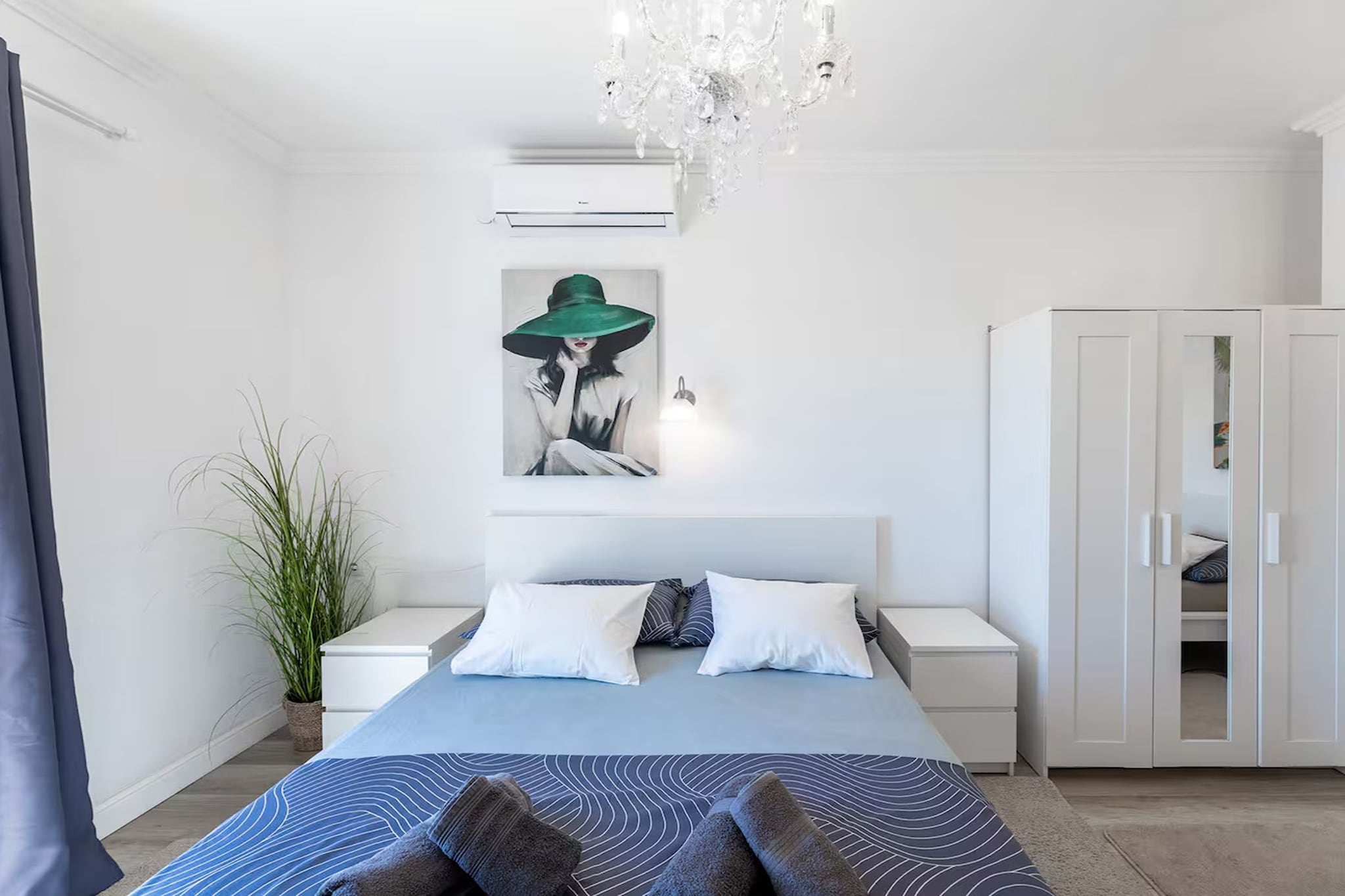 Deluxe apartment Marghareta - Three Bedroom Apartment with  Sea View and Terrace - Slaapkamer