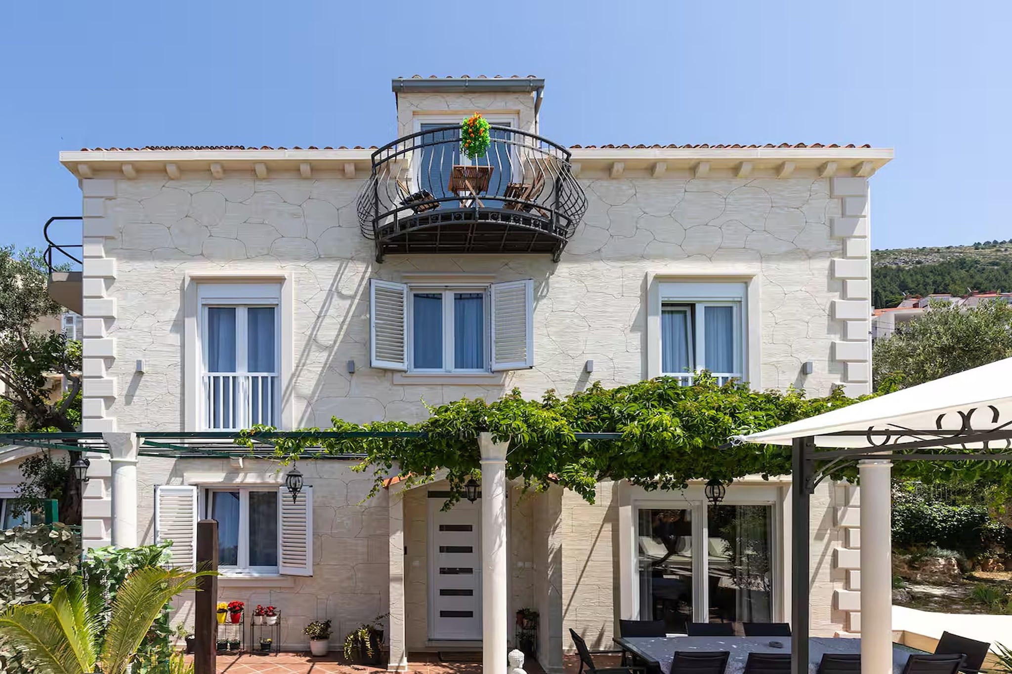 Deluxe apartment Marghareta - Three Bedroom Apartment with  Sea View and Terrace - Buitenlucht