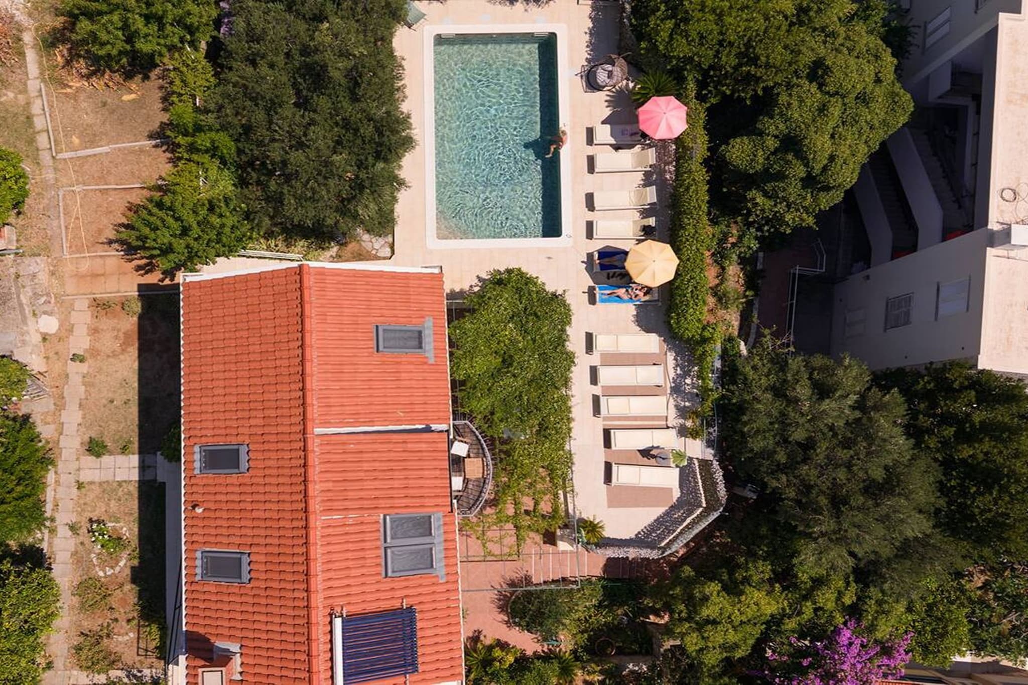 Deluxe apartment Marghareta - Three Bedroom Apartment with  Sea View and Terrace - Buitenlucht