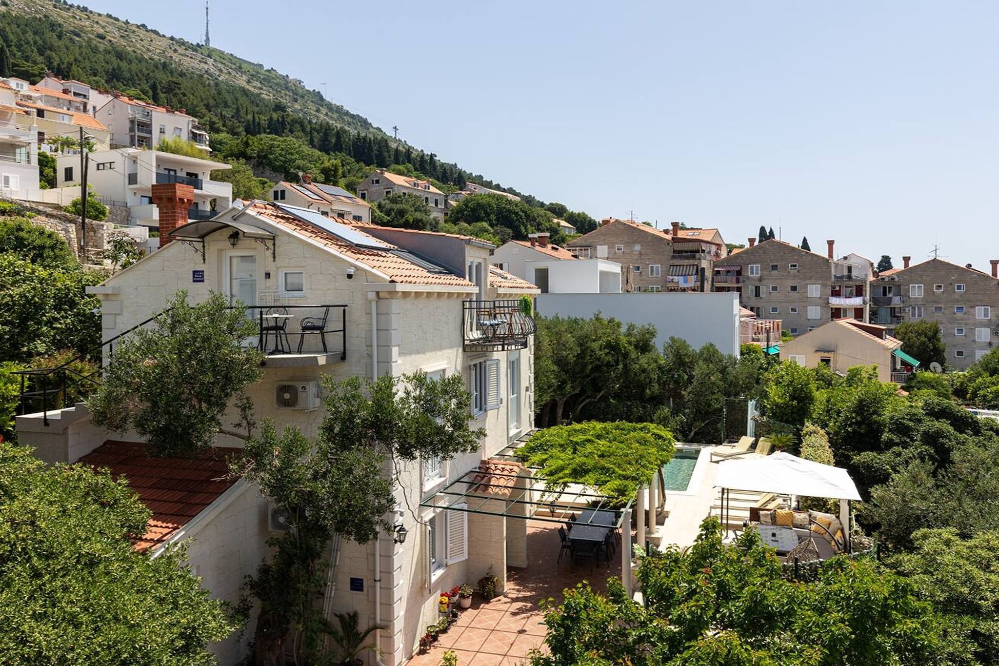 Deluxe apartment Marghareta - Three Bedroom Apartment with  Sea View and Terrace - Buitenlucht