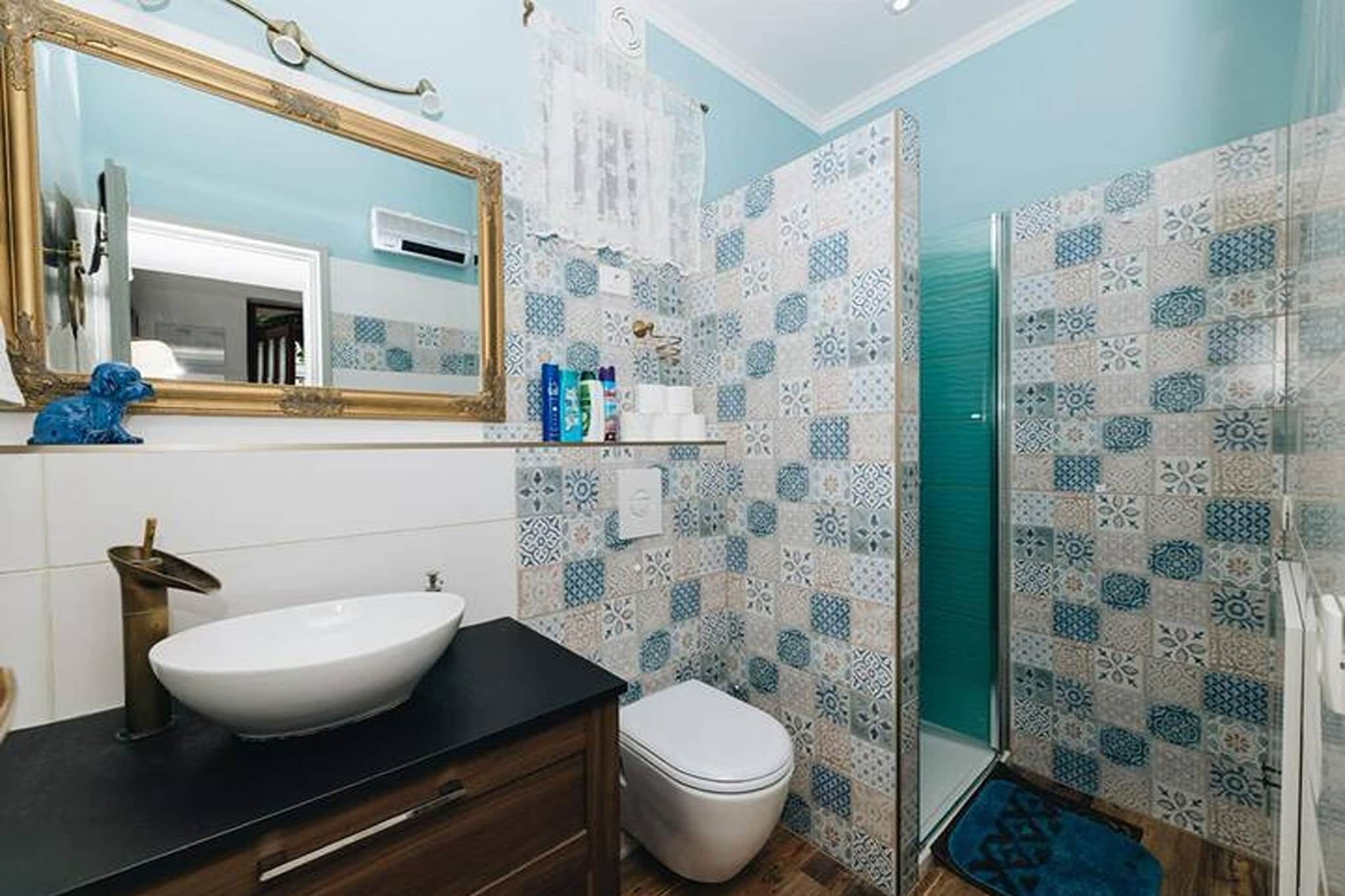 Deluxe apartment Marghareta - Three Bedroom Apartment with  Sea View and Terrace - Badkamer